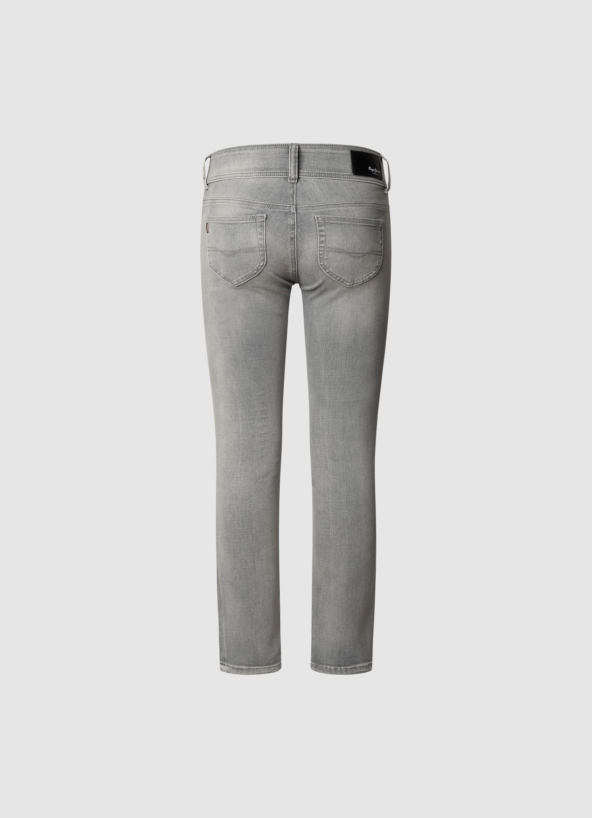 Pepe Jeans Slim-fit-Jeans »SLIM JEANS LW«, mit doppeltem Knopfverschluss