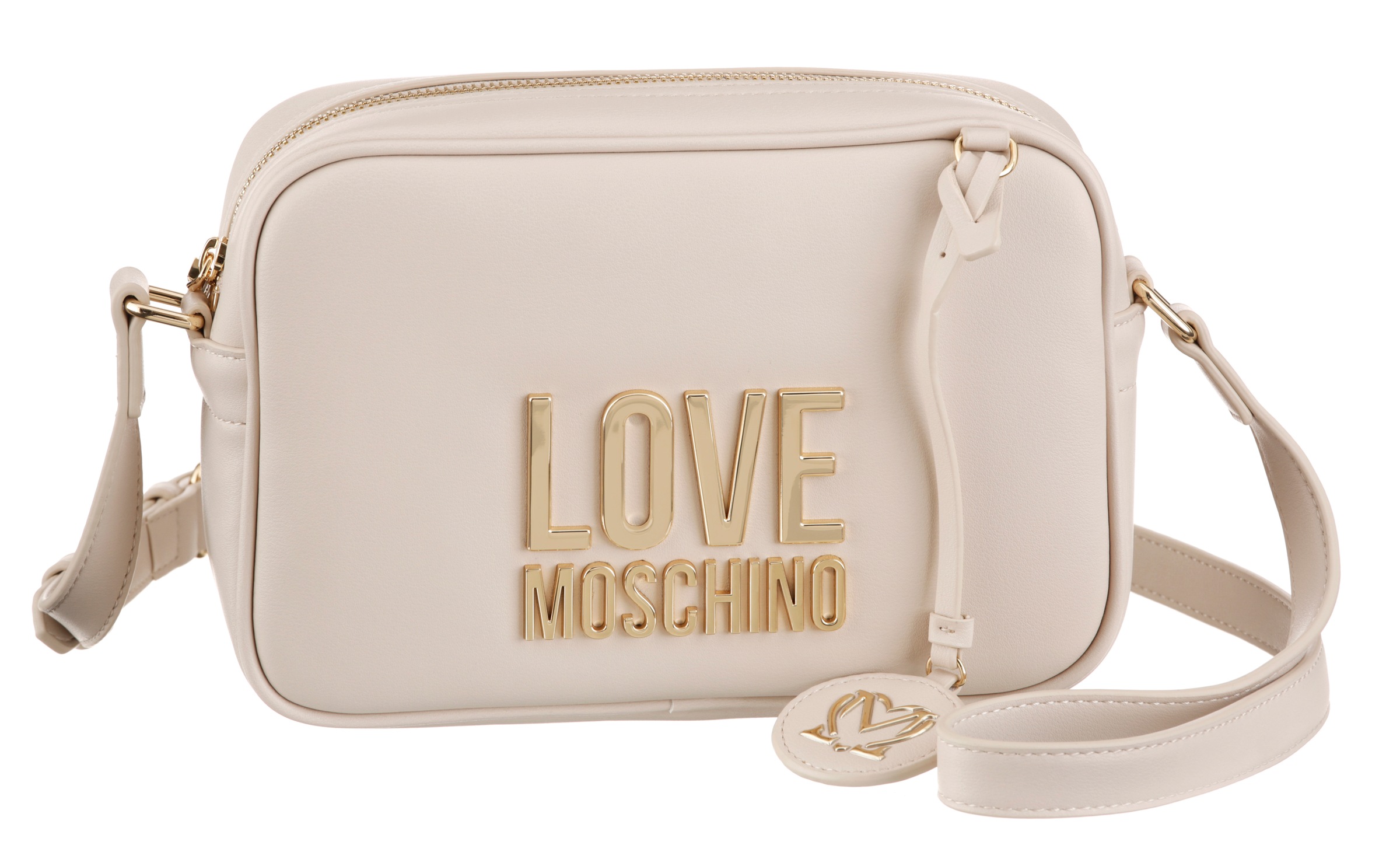 Image of LOVE MOSCHINO Umhängetasche, mit goldfarbener Logo Plakette bei Ackermann Versand Schweiz