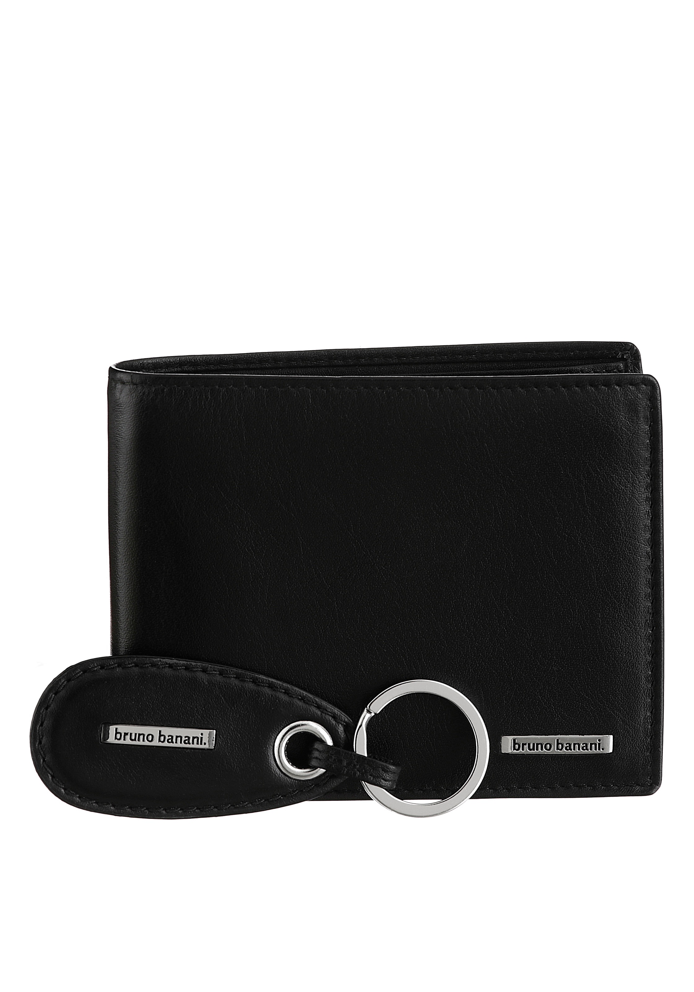 Image of Bruno Banani Geldbörse, (Set, 2 tlg., mit Schlüsselanhänger), schönes Geschenkset bei Ackermann Versand Schweiz