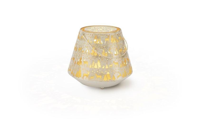Image of STT LED Laterne "Nova winter" Warmweiss