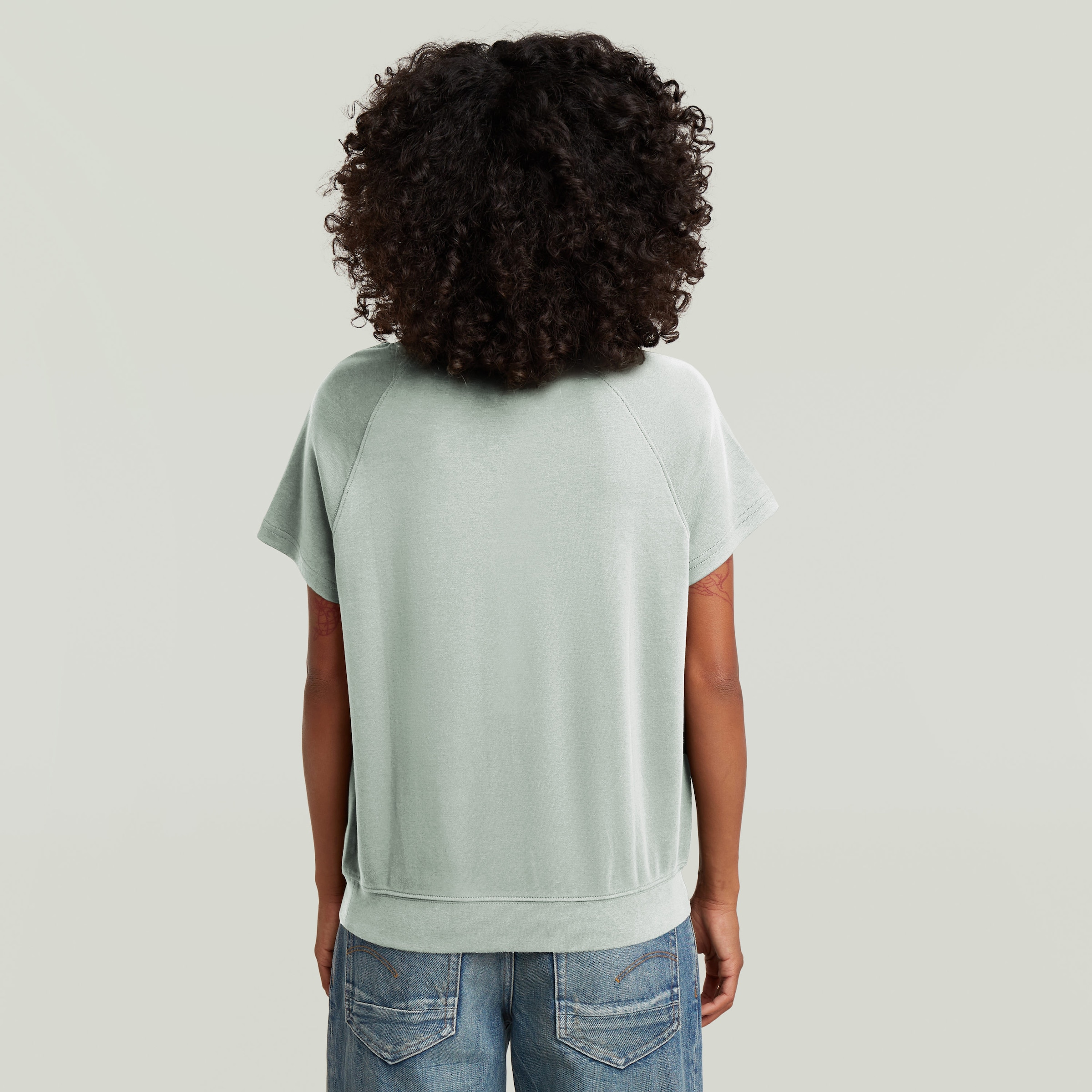 G-STAR T-Shirt »Raglan« Rundhalsform, mit angesetztem Bündchen