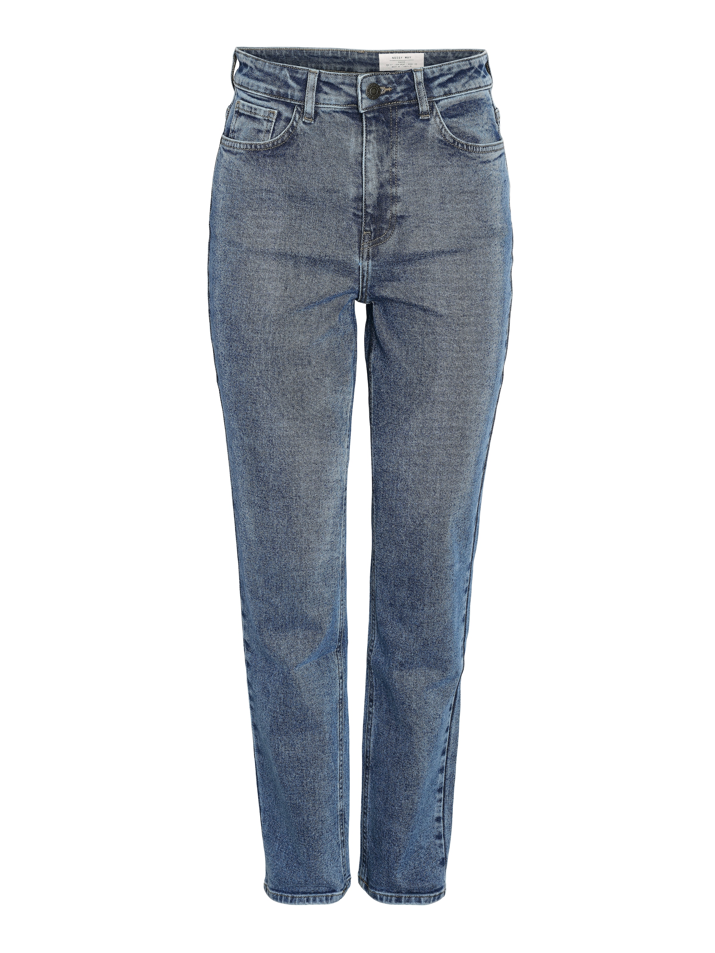 Noisy may High-waist-Jeans »NMDAISY HW MOM FIT JEAN AZ394MB FWD NOOS«