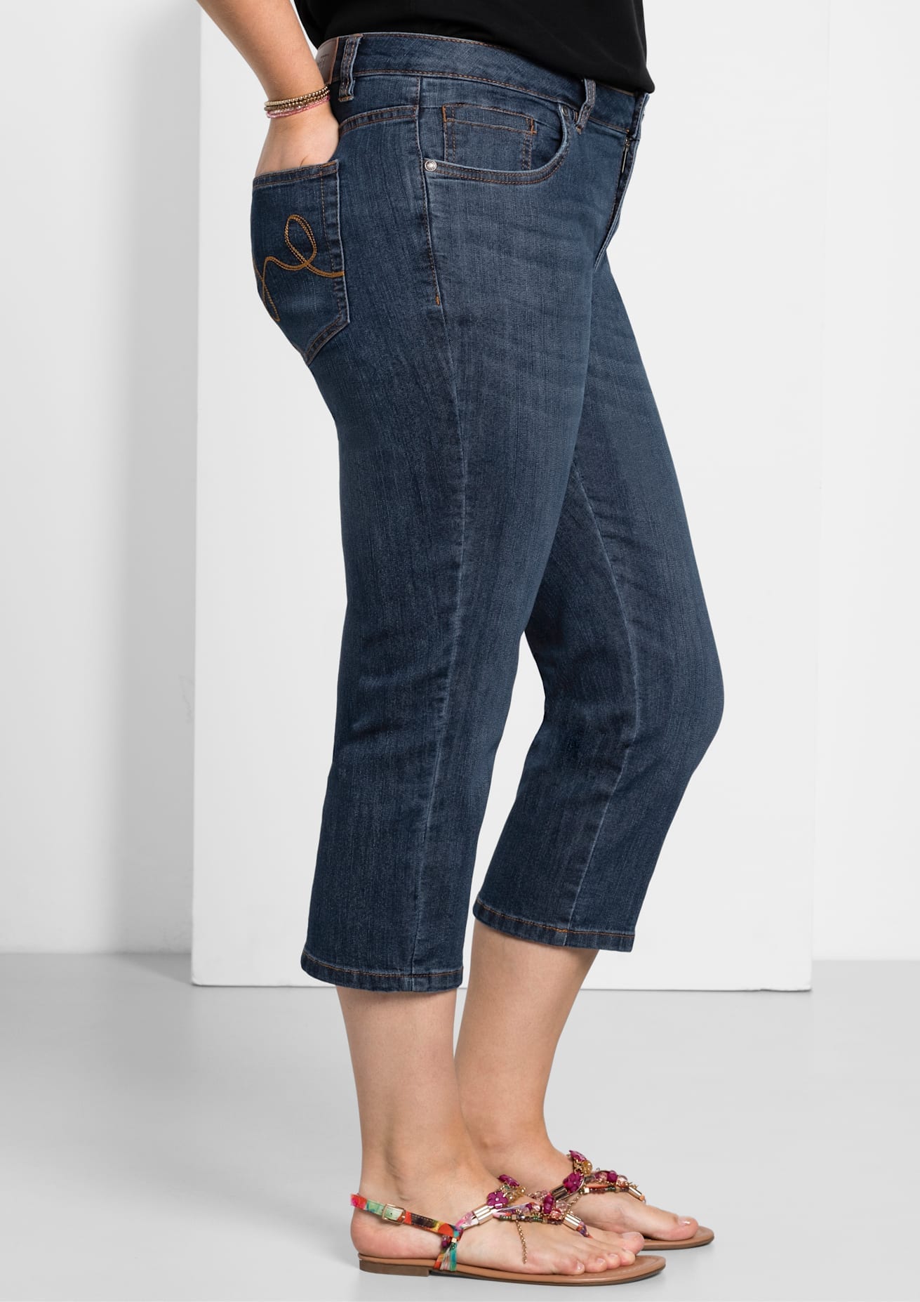 Sheego 5-Pocket-Jeans, (1 tlg.)