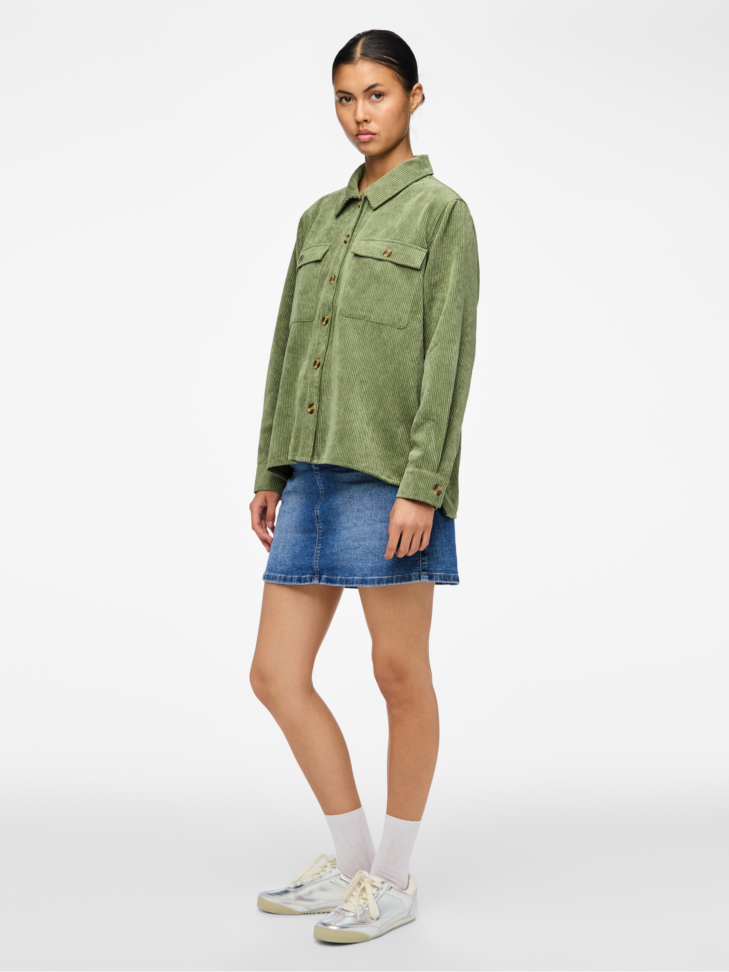 pieces Hemdbluse »PCEFFI LS SHIRT WVN NOOS«