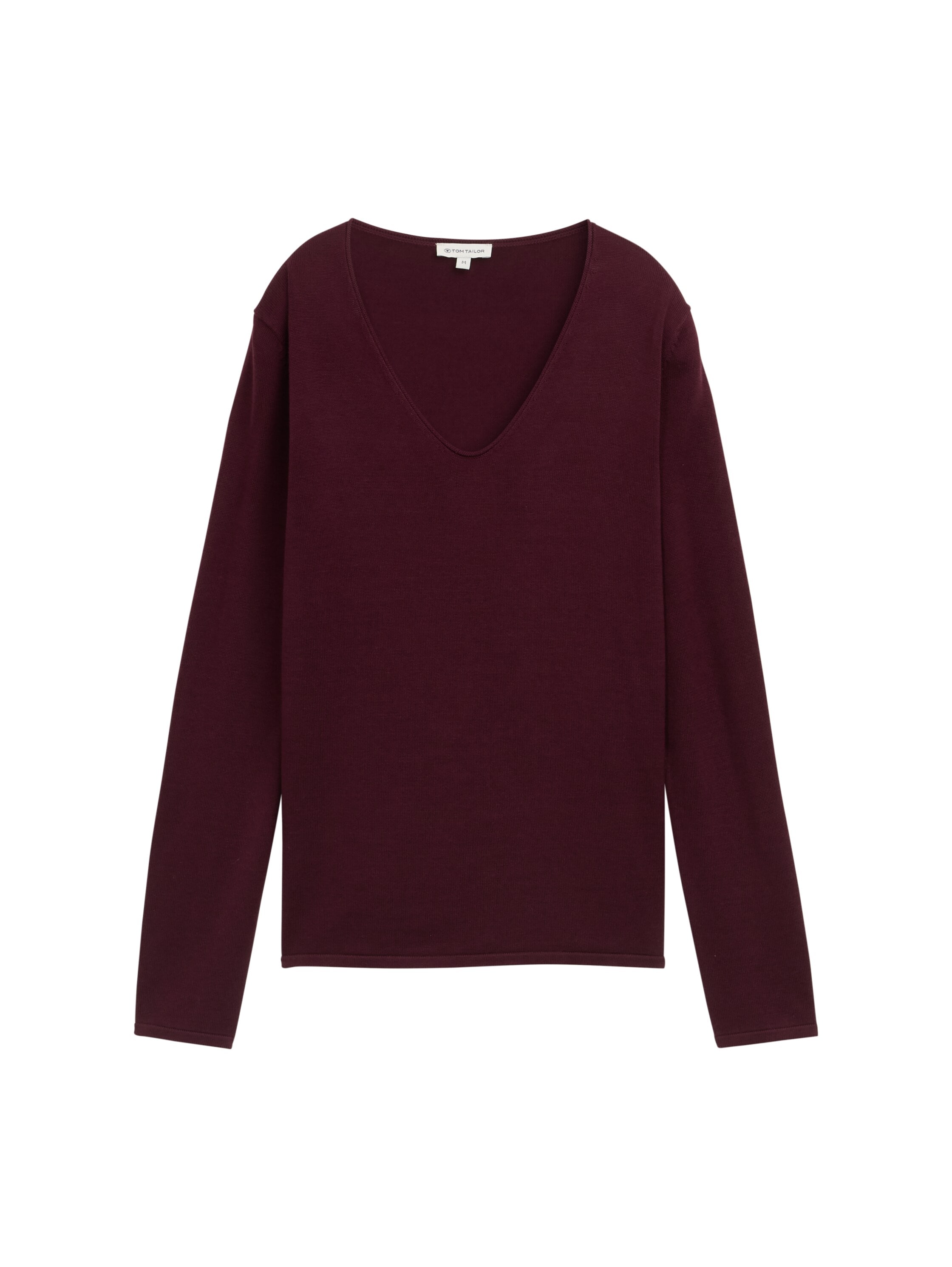 TOM TAILOR V-Ausschnitt-Pullover