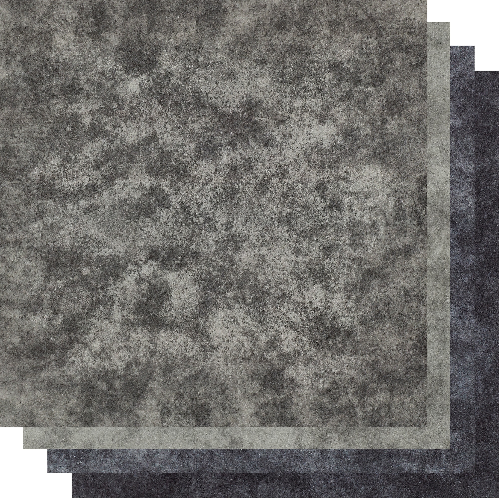 Andiamo Teppichfliese »Colmar Nadelfilz« quadratisch 4 mm Höhe 40x40 cm, selbstklebend, robust & strapazierfähig, 25 Stück (4 qm)