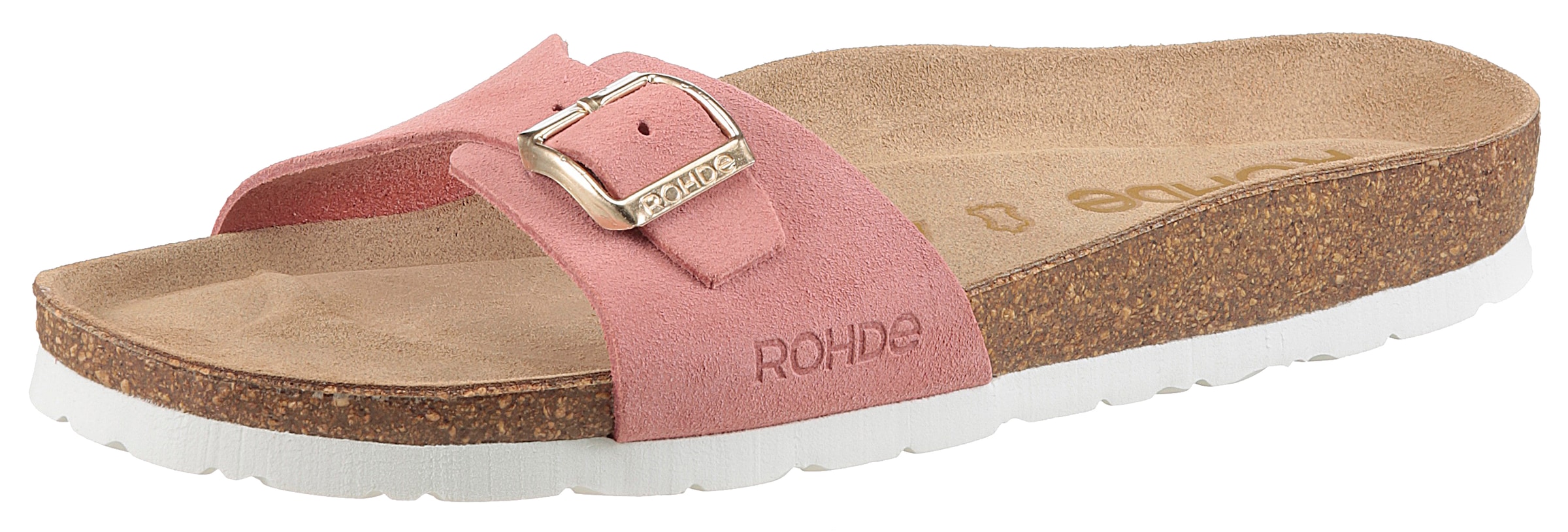 Image of Rohde Pantolette Sommerschuh, Schlappen mit vorgeformtem Softfussbett