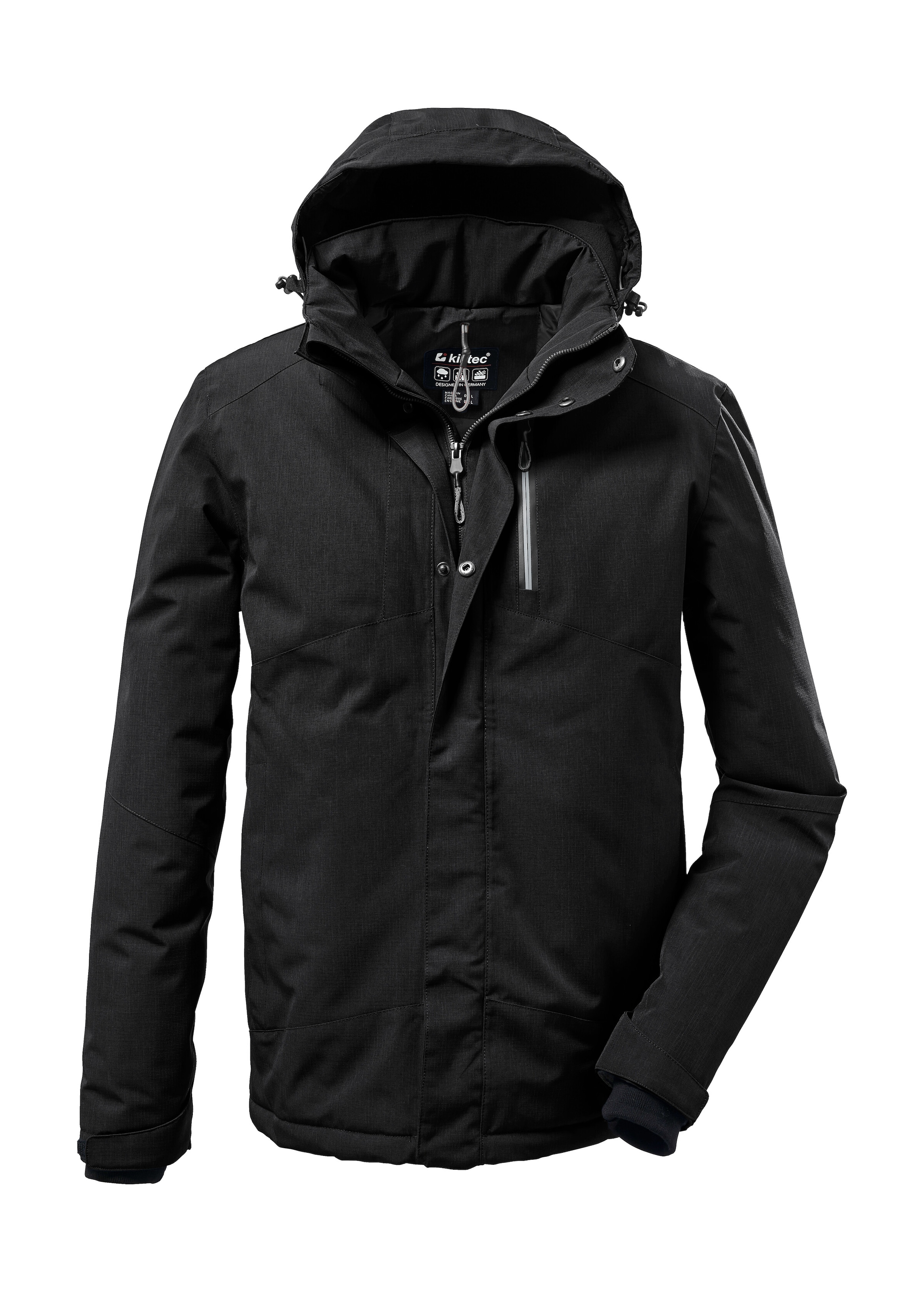 Killtec Outdoorjacke »KOW 161 MN JCKT« Wasser- und winddichte Funktionsjacke mit abnehmbarer Kapuze