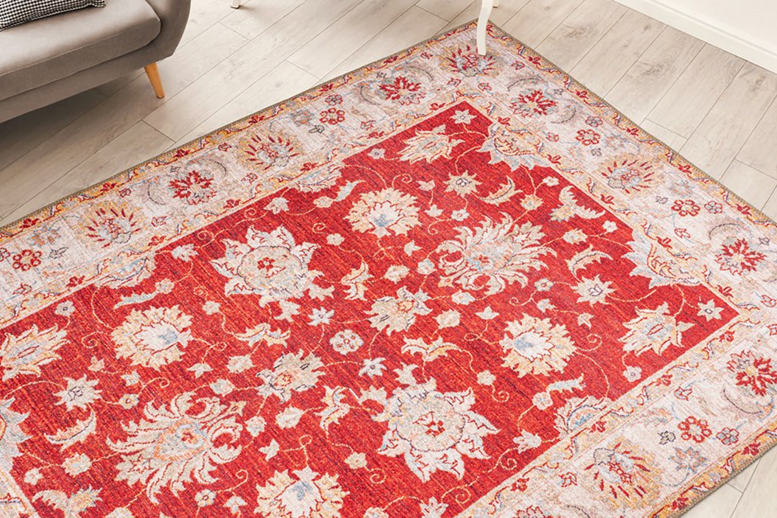 Image of me gusta Teppich "Faye 625" rechteckig 6 mm Höhe Flachgewebe, gedrucktes Motiv, Wohnzimmer, Esszimmer