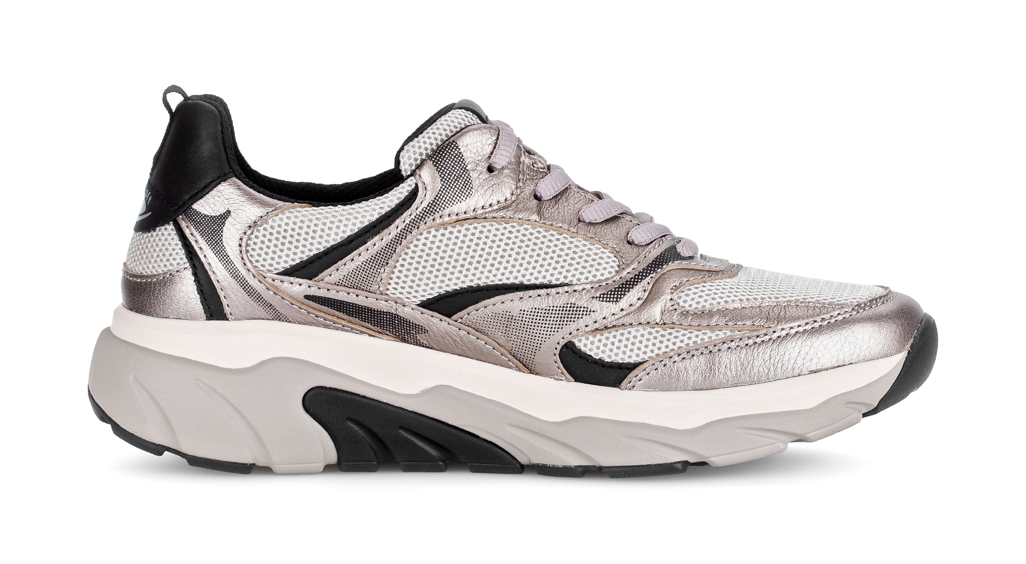 rollingsoft Keilsneaker  , Freizeitschuh, Halbschuh, Schnürschuh mit herausnehmbarem Fussbett