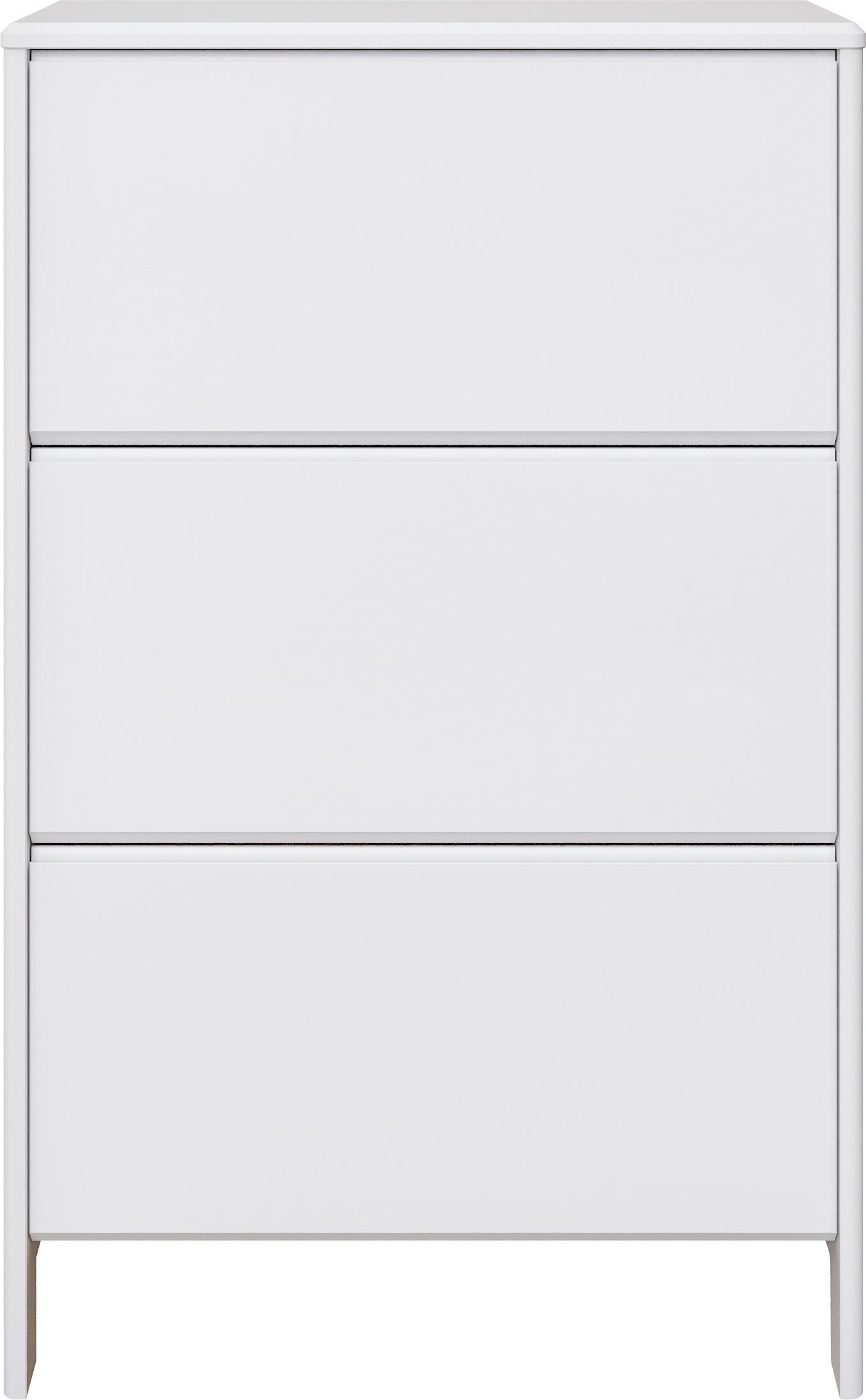 Image of GOODproduct Schuhschrank "Luven" FSC zertifiziertes Massivholz, mit 3 Klappen