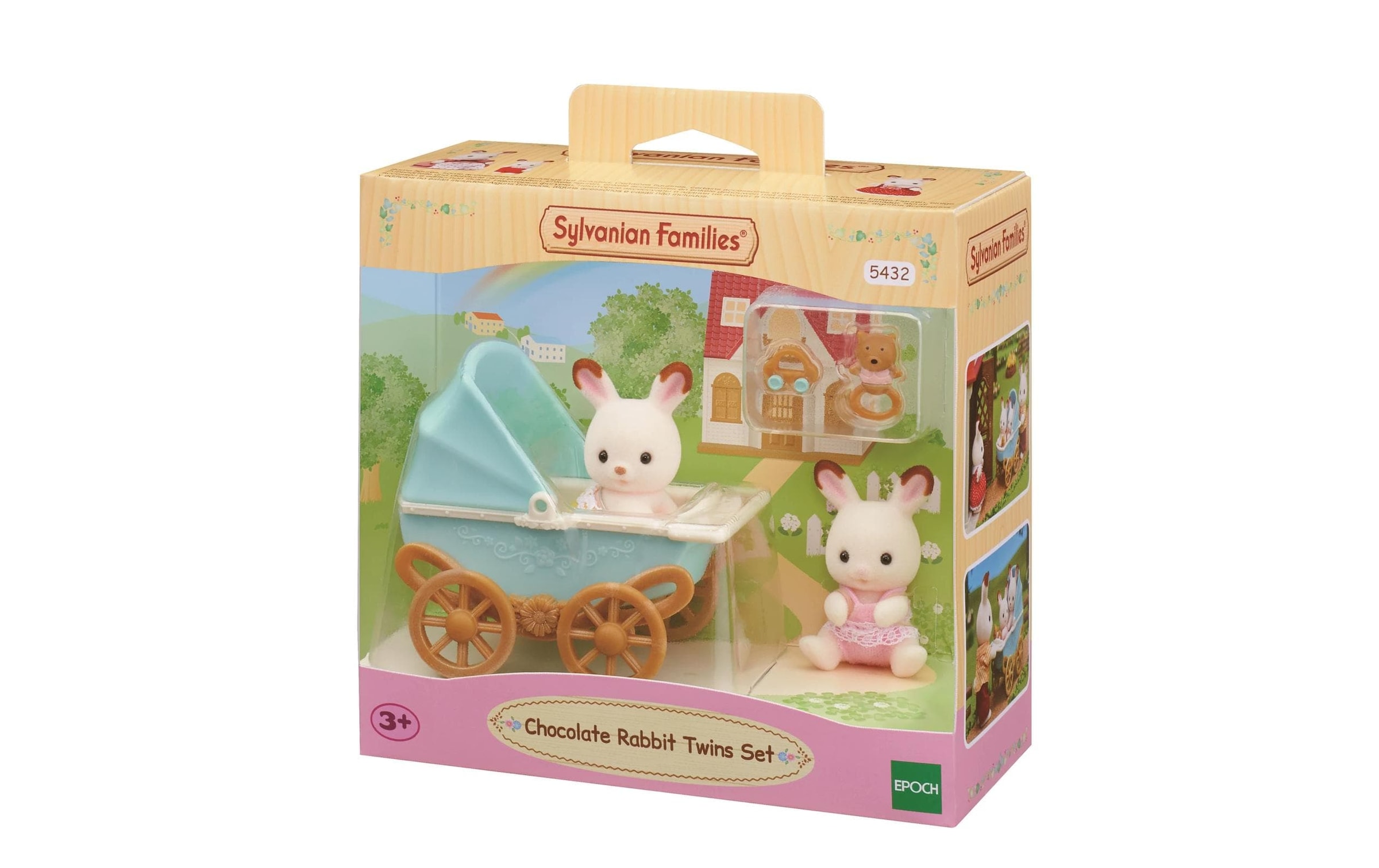 Sylvanian Families Spielfigur »Schokoladenhasen Zwillingsset«