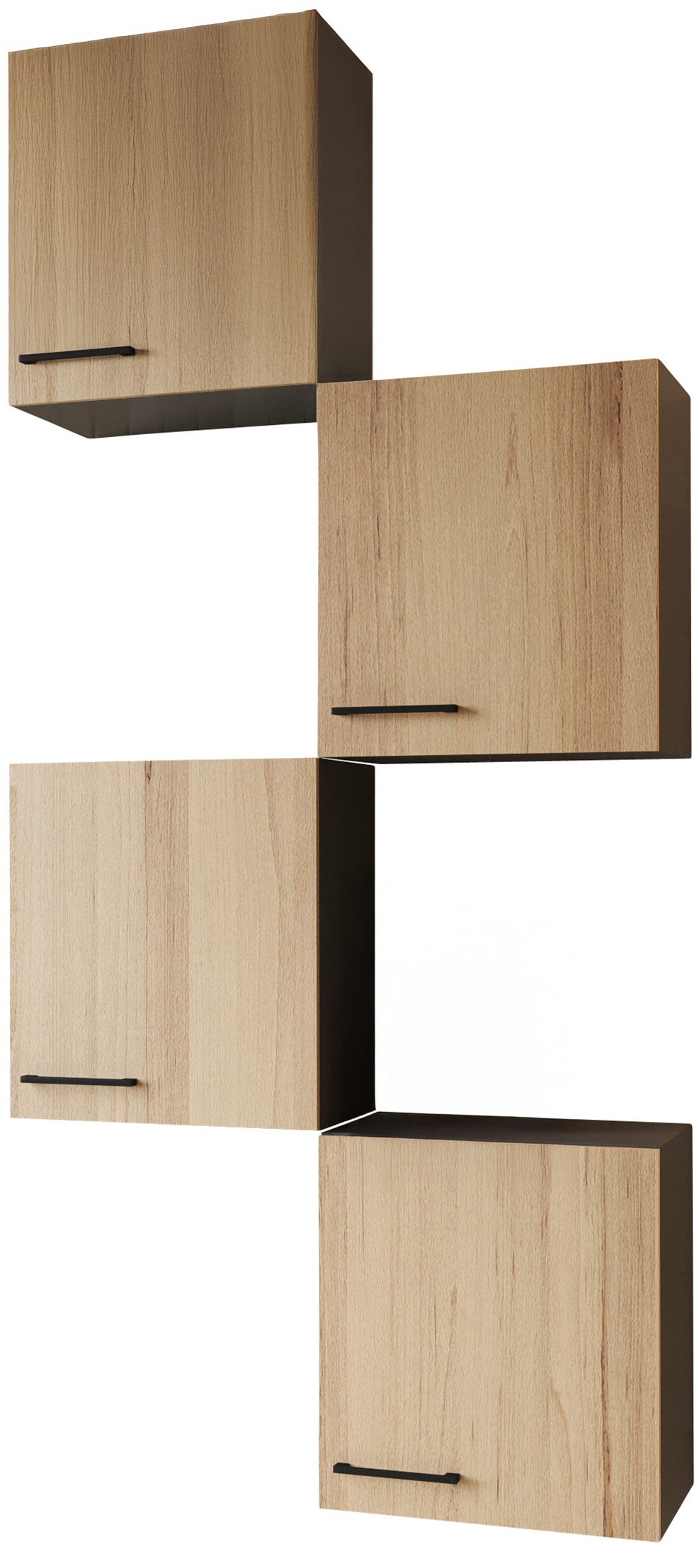RESPEKTA Armoire suspendue »Oliver« zerlegt, mit Soft Close Funktion, 4x 50 cm Oberschränke