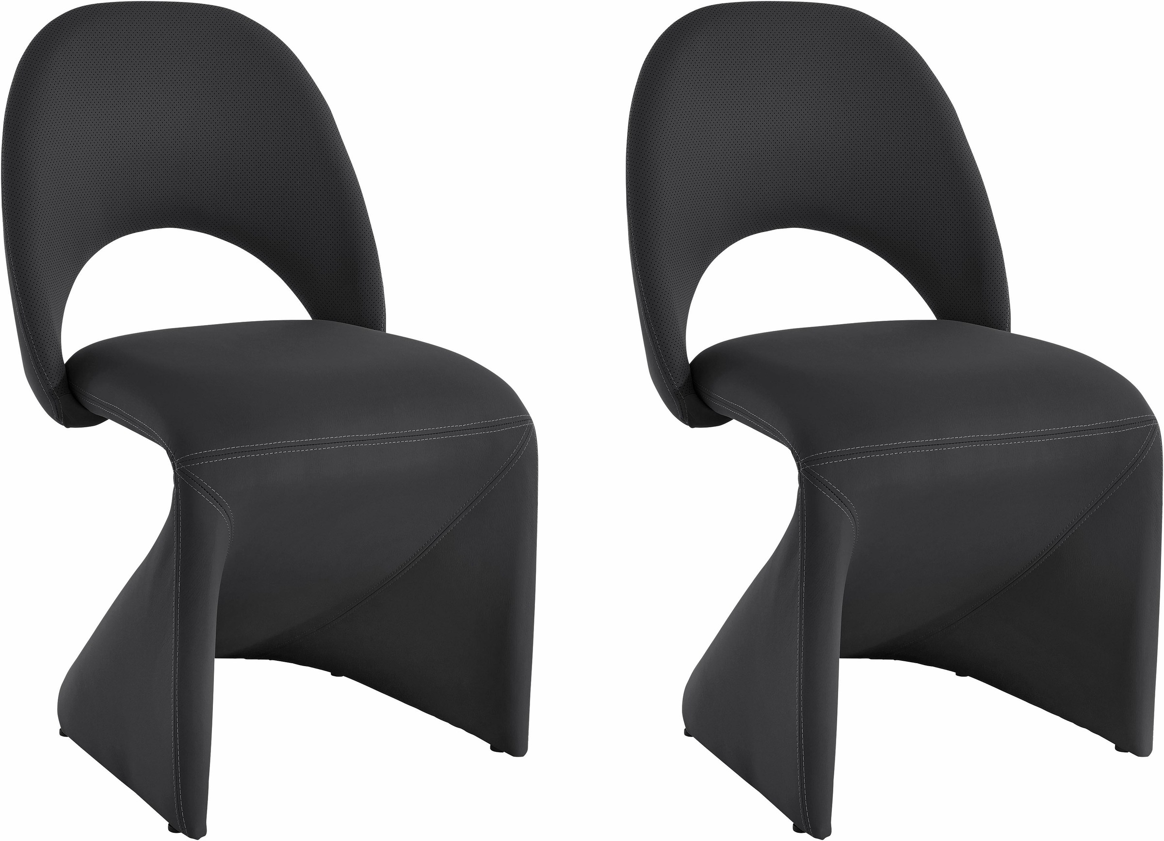 Image of Homexperts Esszimmerstuhl »Logan«, (Set), 2 St., Kunstleder, Bezug in Kunstleder bei Ackermann Versand Schweiz