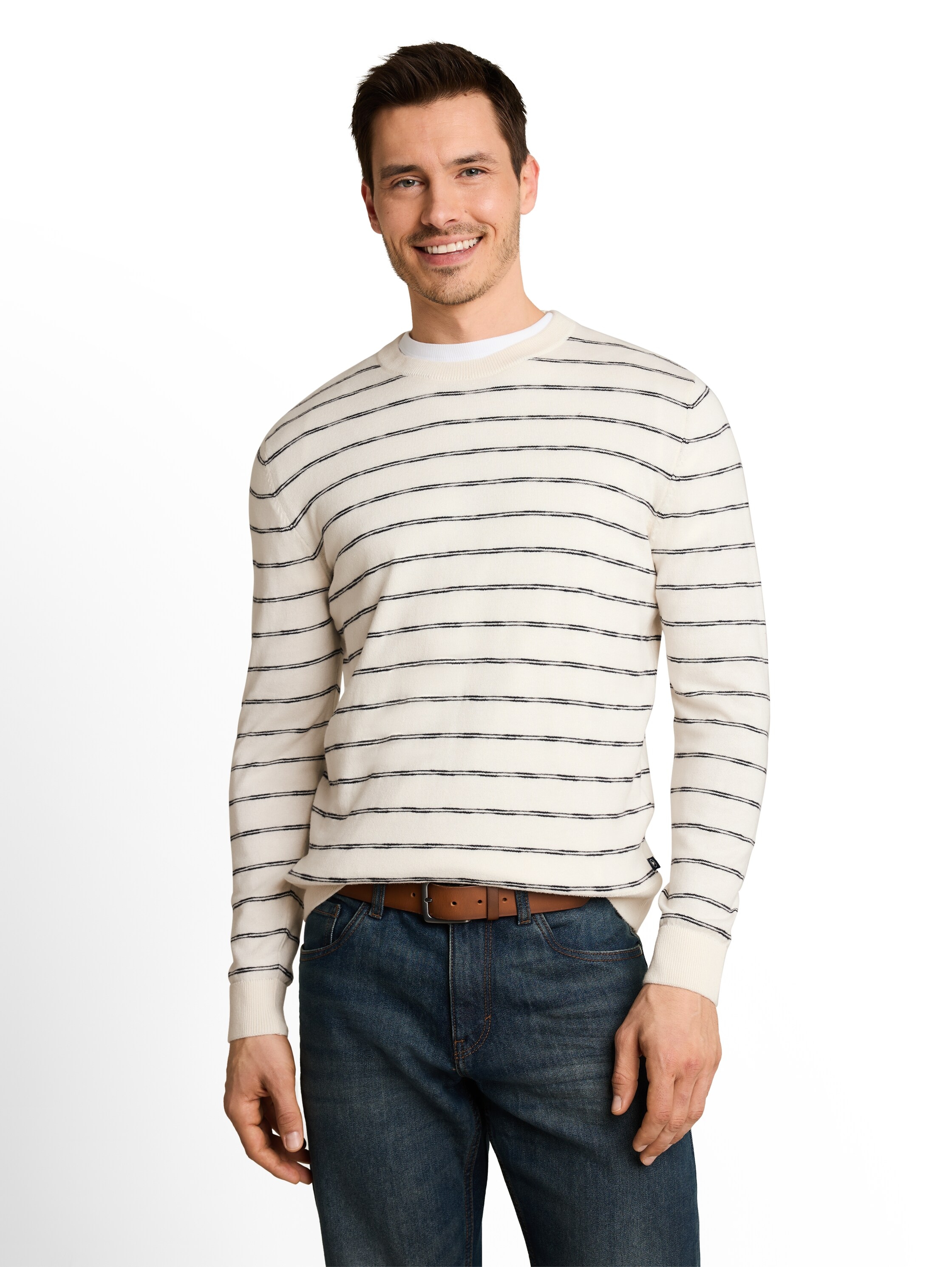 Image of TOM TAILOR Strickpullover mit Streifen