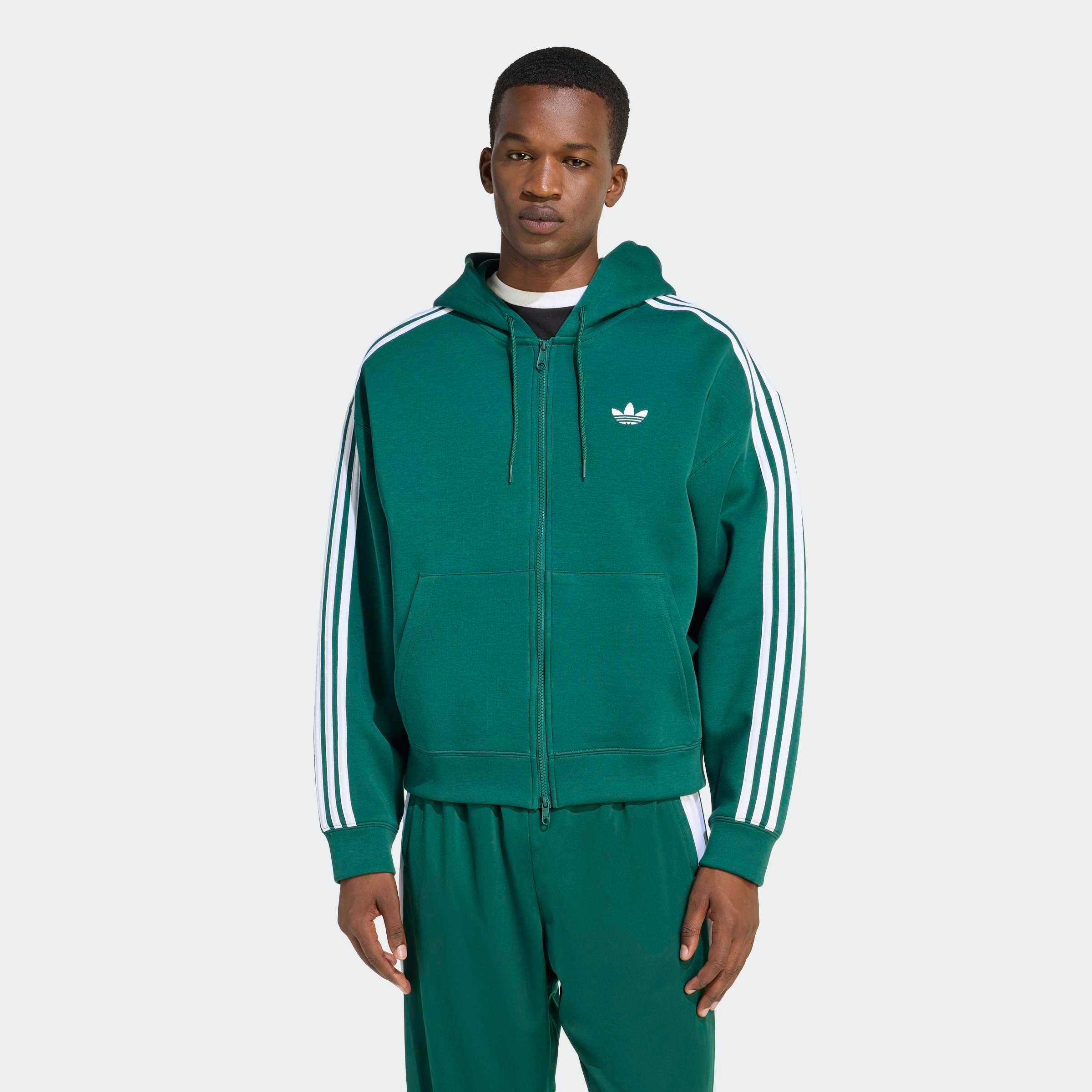 Image of adidas Originals Kapuzensweatshirt "SPACER HOODIE", mit Reissverschluss, lockere Oversize-Passform