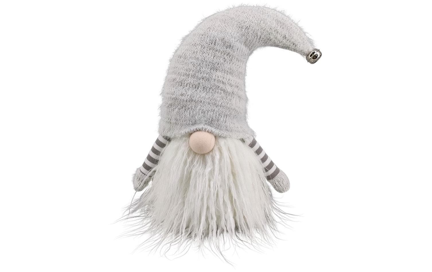 Image of Weihnachtsfigur "Dameco Wichtel 34 cm, Grau"
