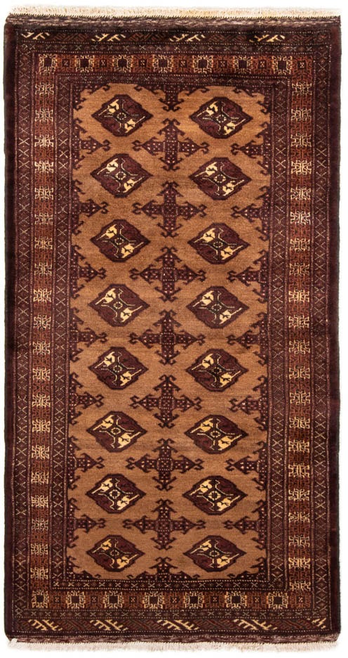 Image of morgenland Hochflor-Läufer »Belutsch Durchgemustert Ruggine 196 x 108 cm«, rechteckig, 0,8 mm Höhe, Handgeknüpft bei Ackermann Versand Schweiz