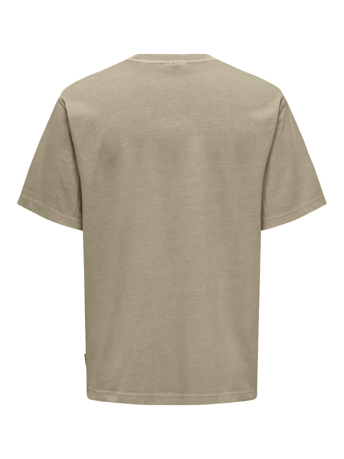 ONLY & SONS Rundhalsshirt »ONSDISTRESS RLX SS TEE«