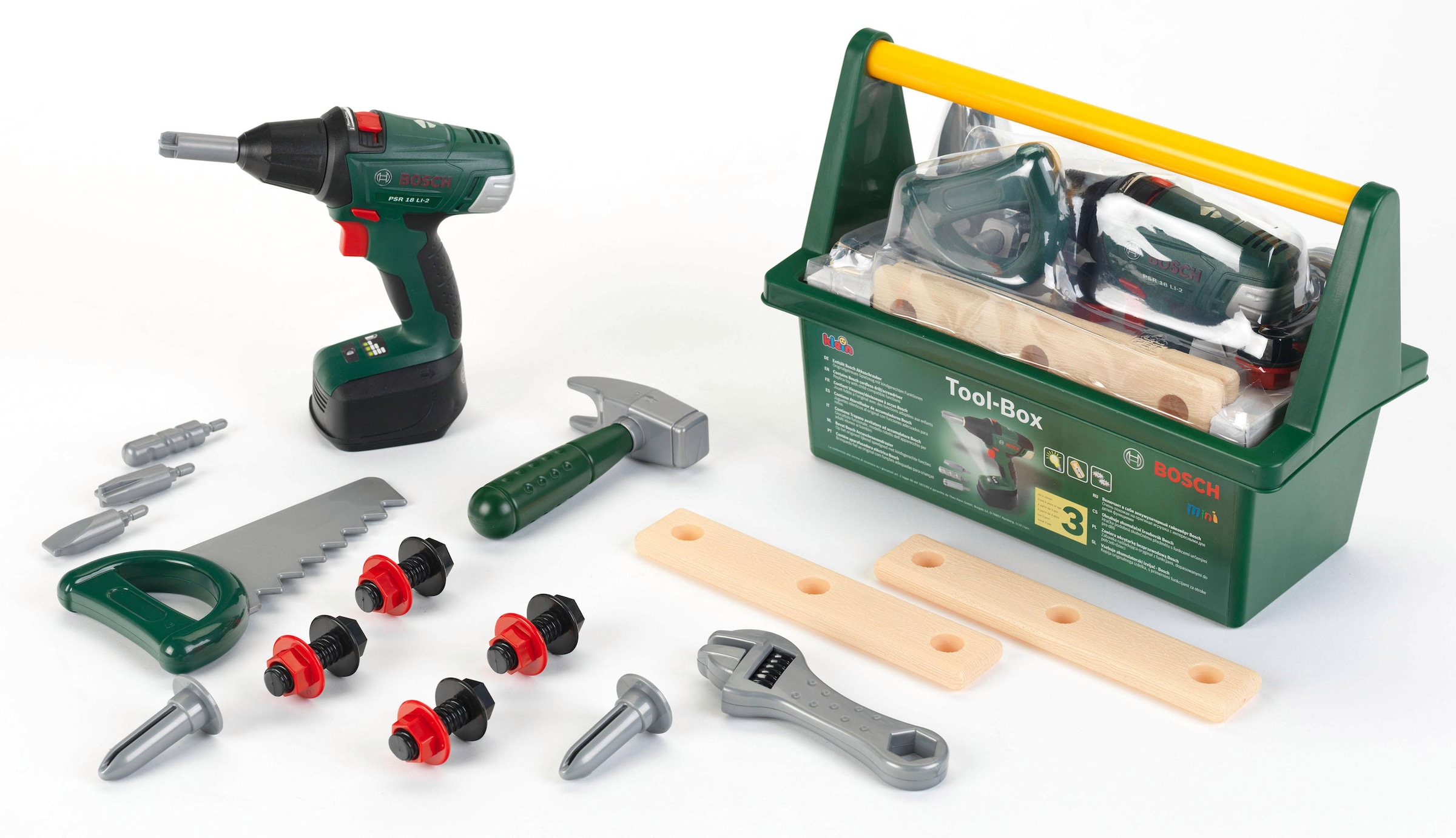 Spielwerkzeugkoffer »Bosch Werkzeug-Box«