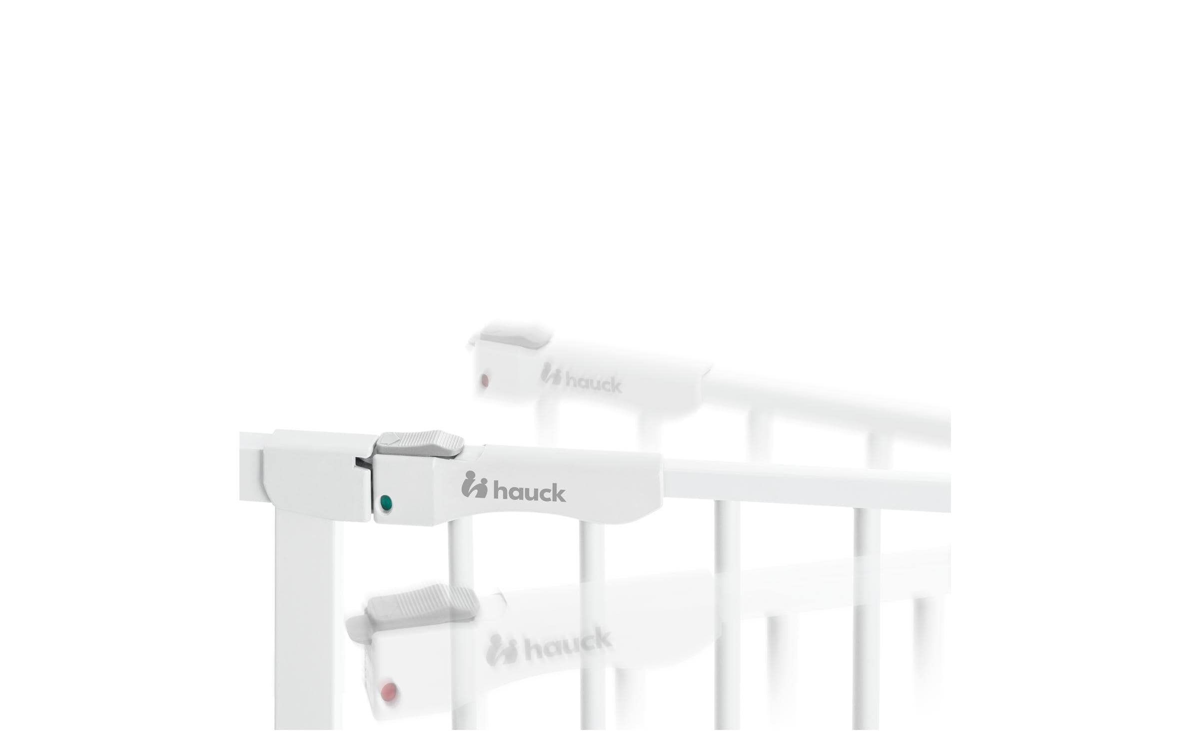 Hauck Türschutzgitter »Clear Step Autoclose 2 9 cm Weiss«