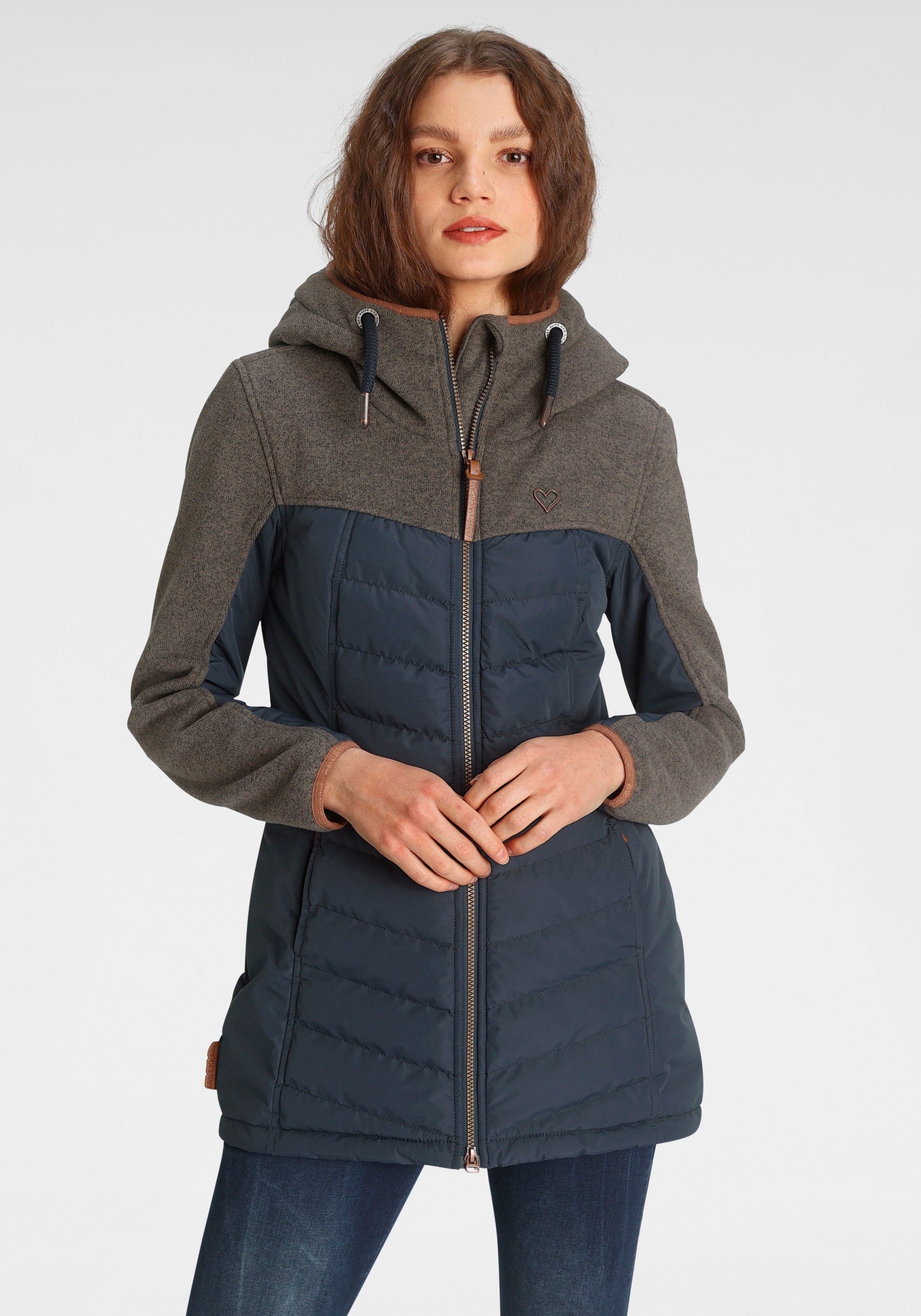 Alife & Kickin Outdoorjacke »CobieAK A«, mit Kapuze, modische Übergangsjacke mit... kaufen