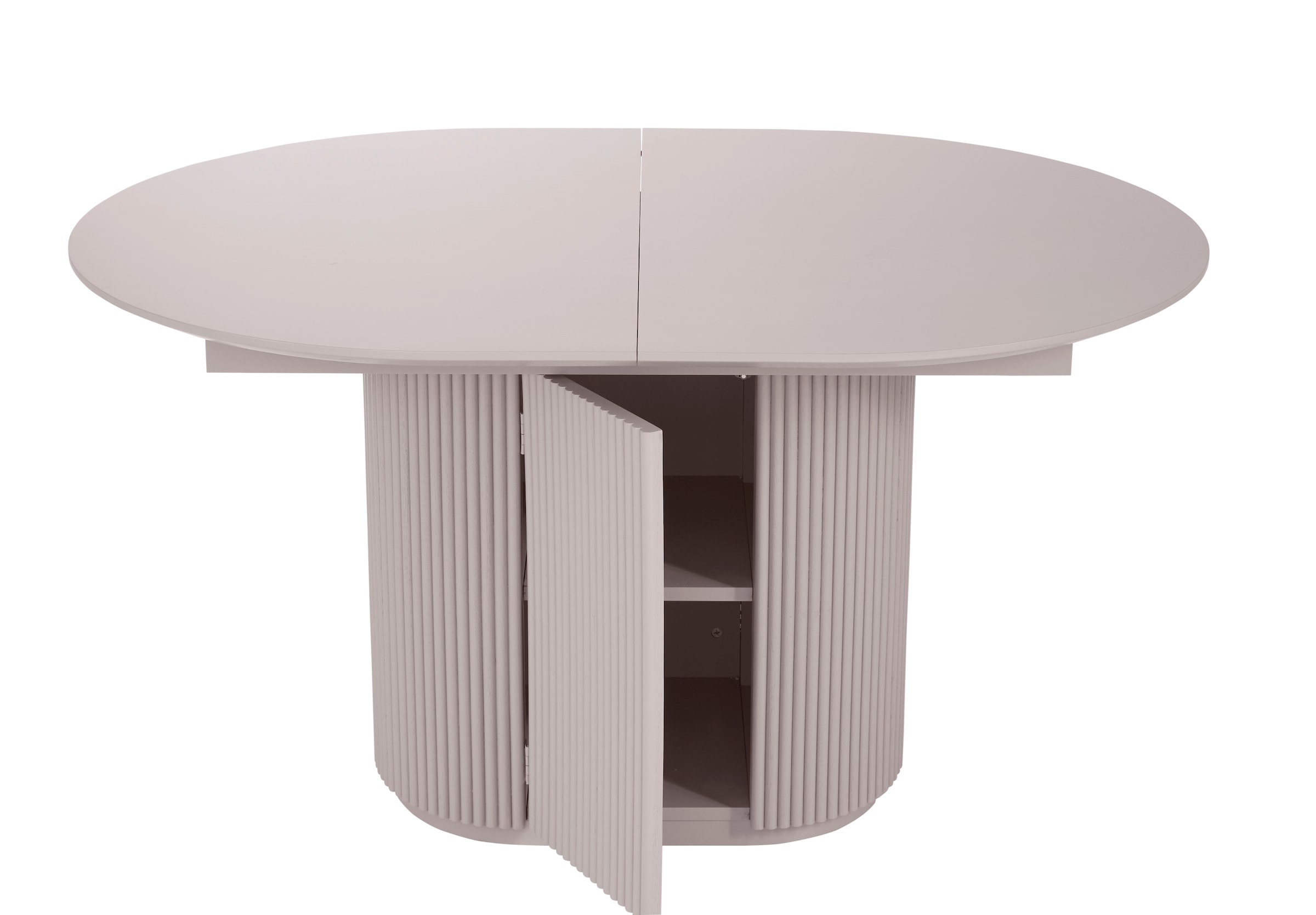 homsy by Ana Johnson Table de salle à manger »Storvia« extensible jusqu'à 180 cm, avec rangement pratique
