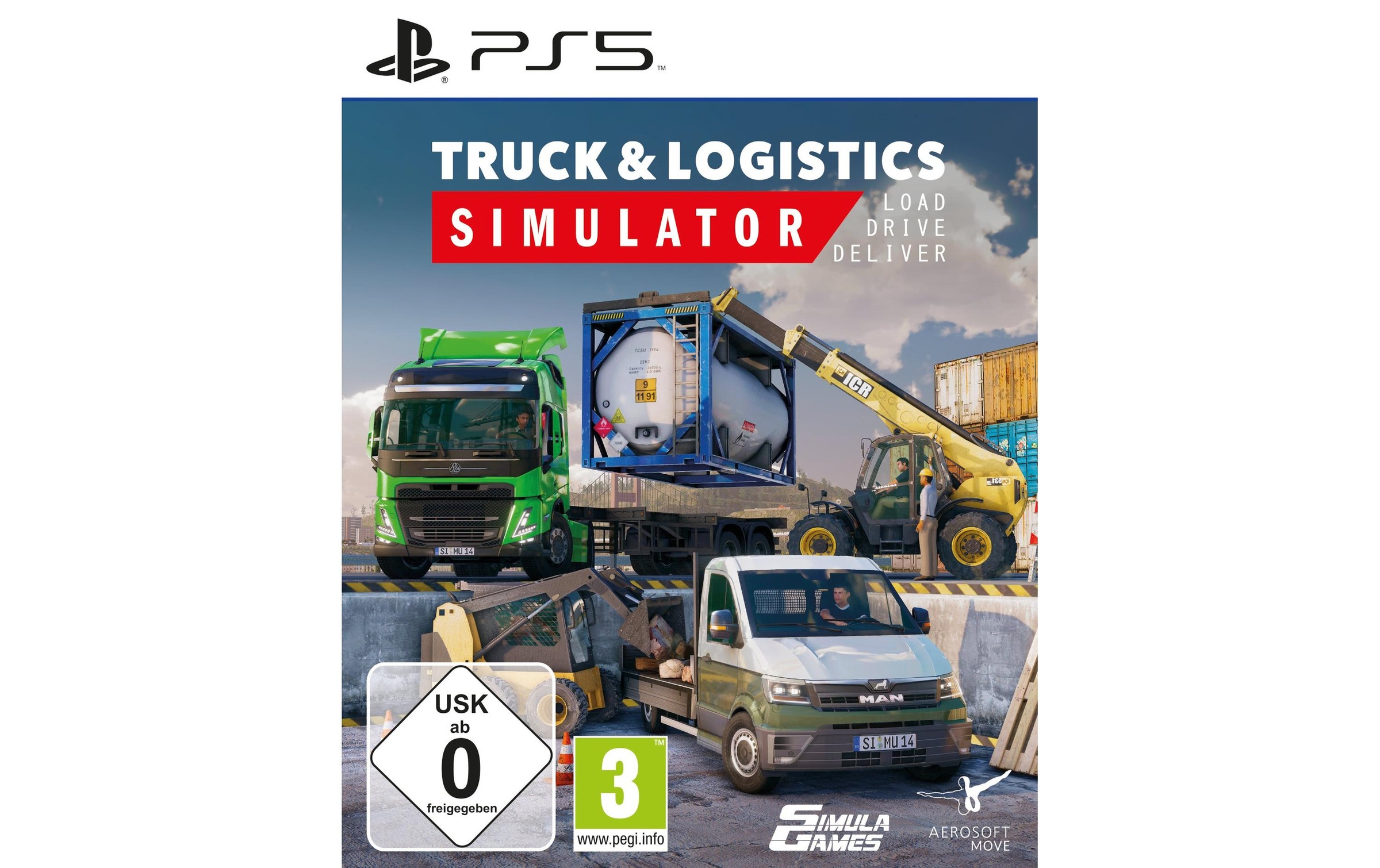 Image of Spielesoftware "GAME Truck & Logistics Simulator" PlayStation 5
