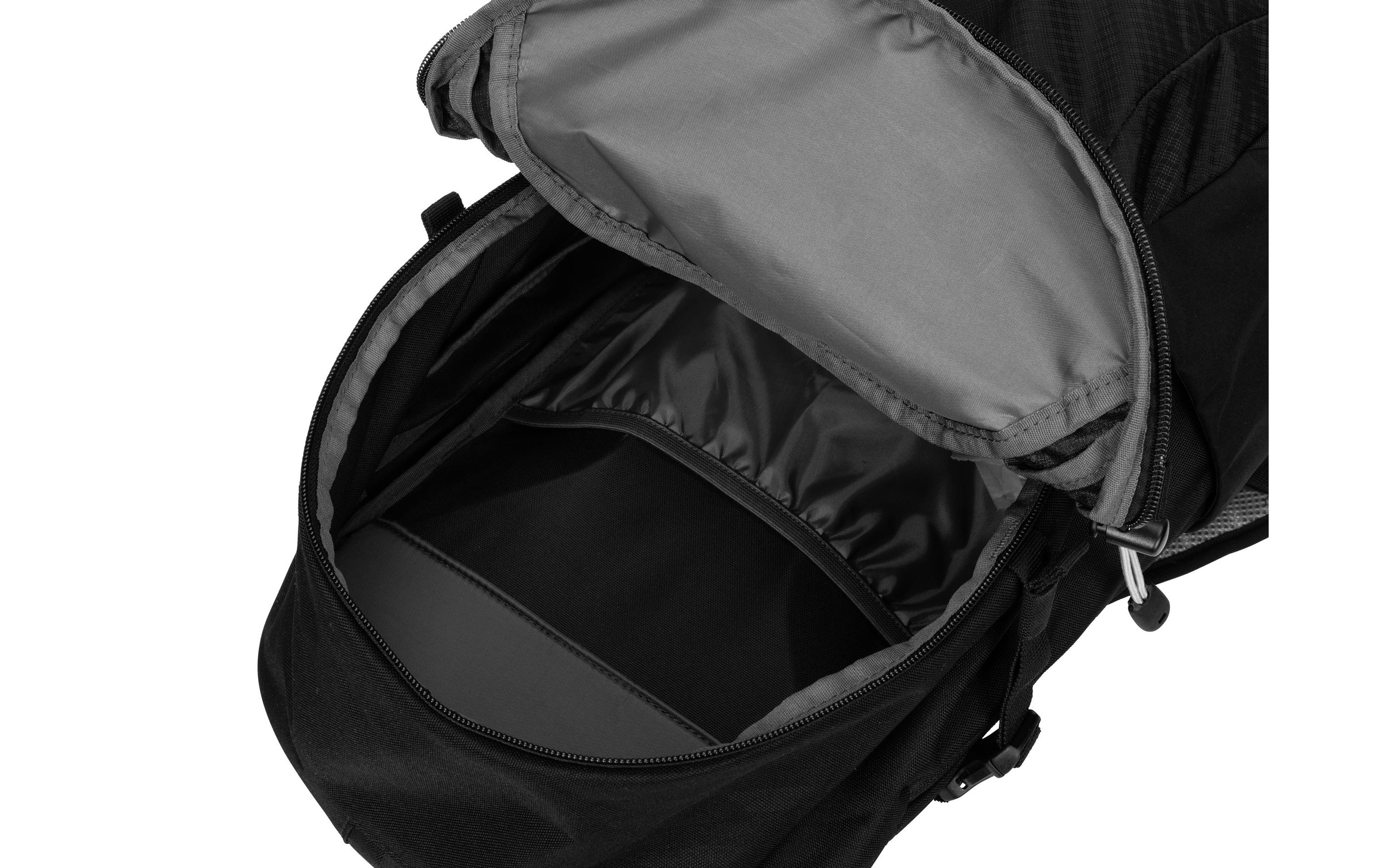 KOOR Wanderrucksack »Pilloon 24 + 4 l, Schwarz«