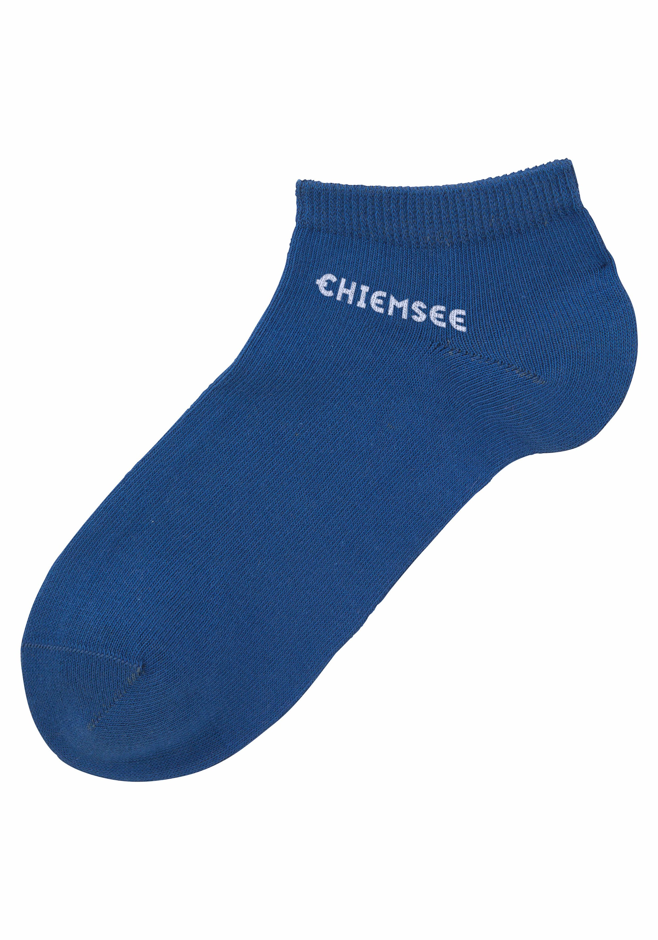 Chiemsee Sneakersocken, (Packung, 7 Paar), mit eingestricktem Schriftzug