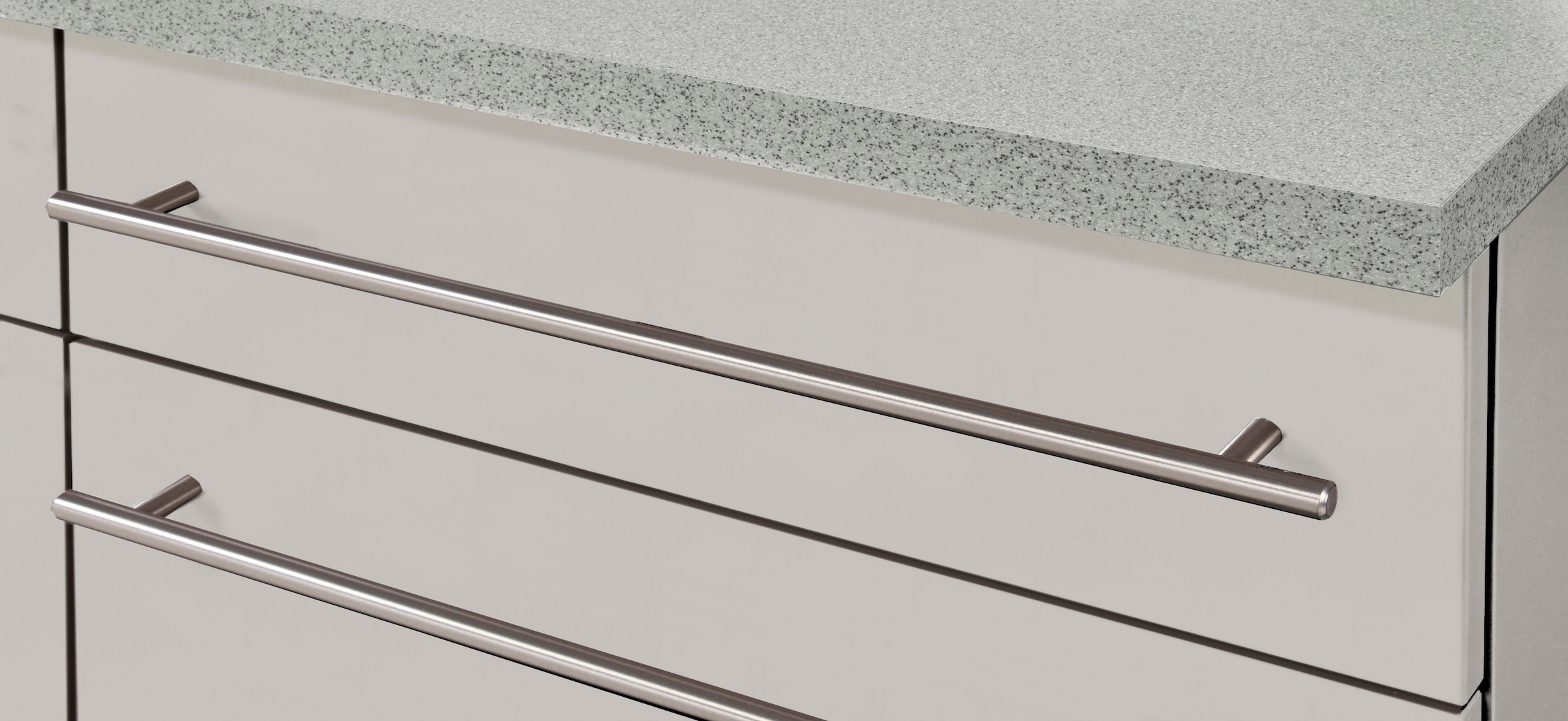 wiho Küchen Armoire basse »Chicago« 100 cm breit, 2 Schubkästen und 2 Türen, für viel Stauraum