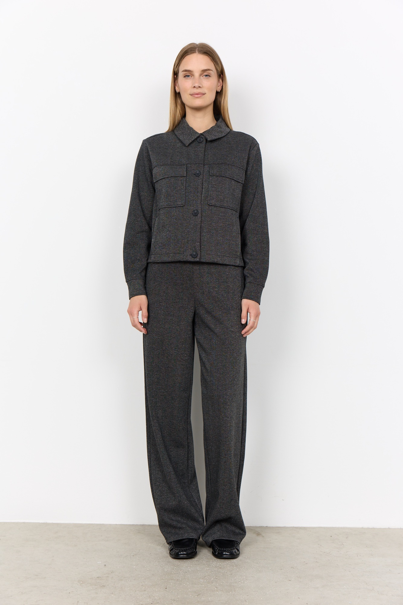 soyaconcept Kurzjacke »SC-HEBE 1« Materialmix