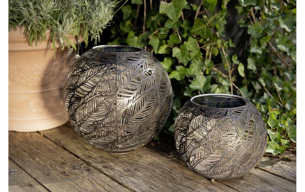 STT LED Solarleuchte »Ball Sombra« Warmweiss