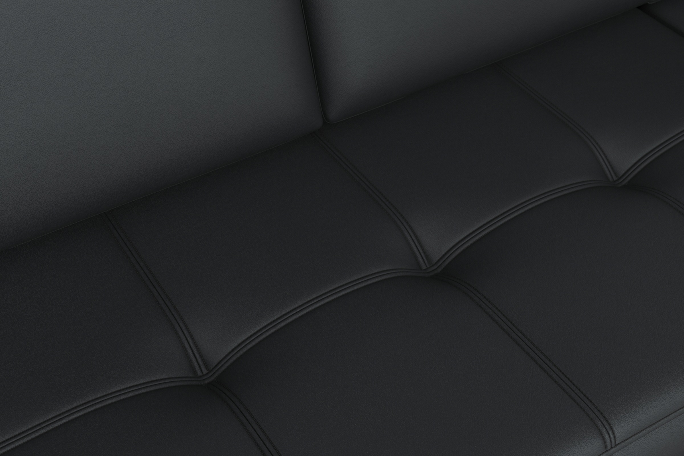 sit&more Ecksofa »Bendigo L-Form«, inklusive Sitztiefenverstellung, Bodenfreiheit 15 cm, 2 Fussfarben