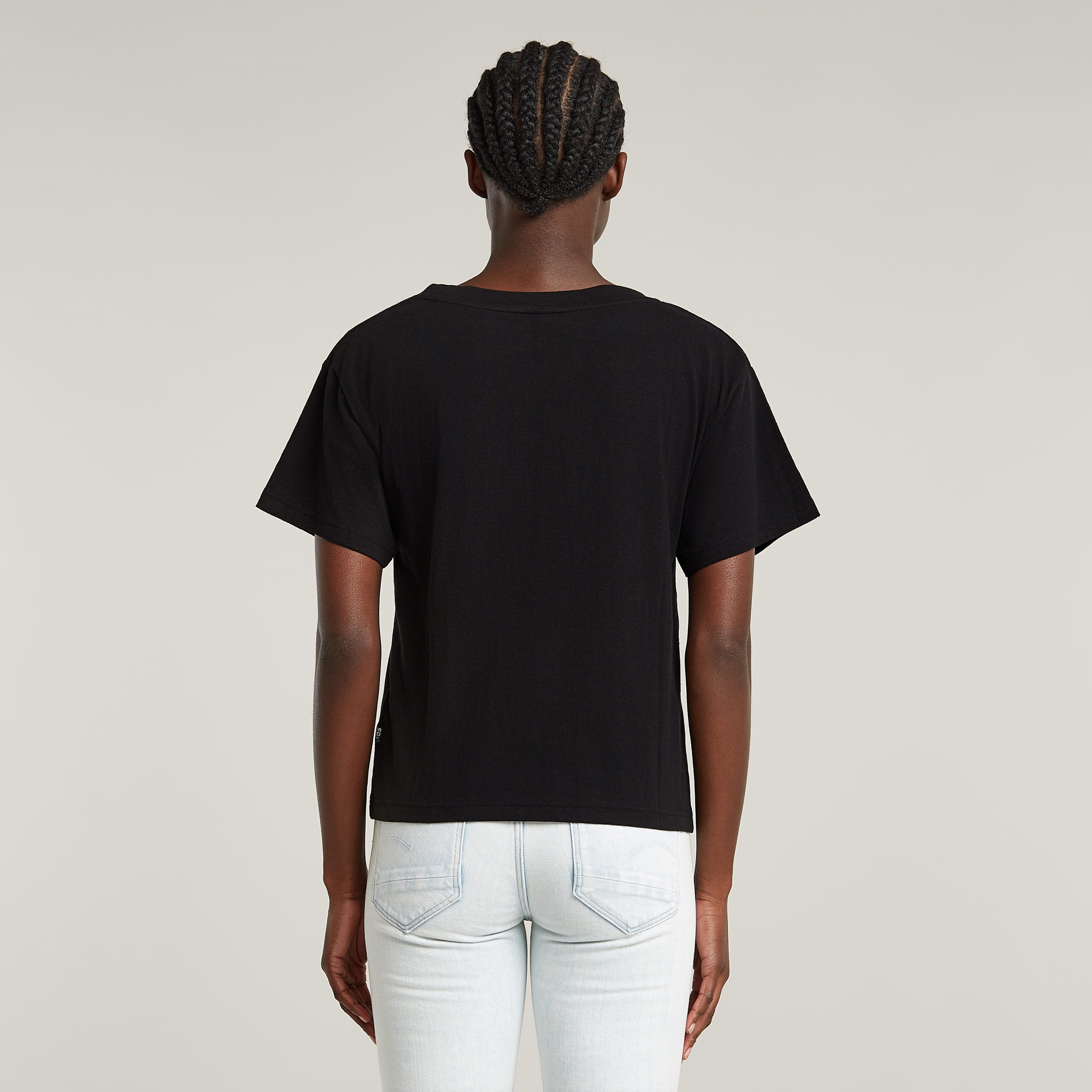 G-STAR V-Shirt »Open V Relaxed«, mit Logo Druck