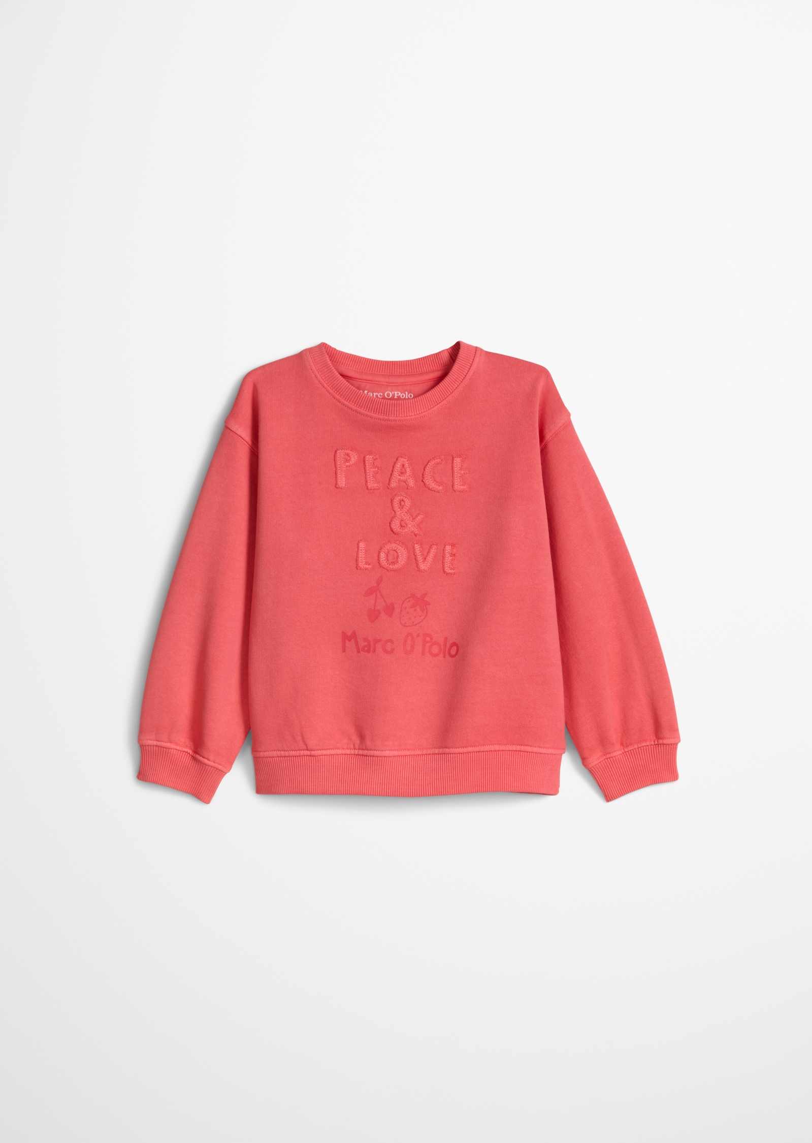 Marc O'Polo Junior Sweatshirt , TEENS Girls Sweatshirt aus Baumwolle mit Stickerei
