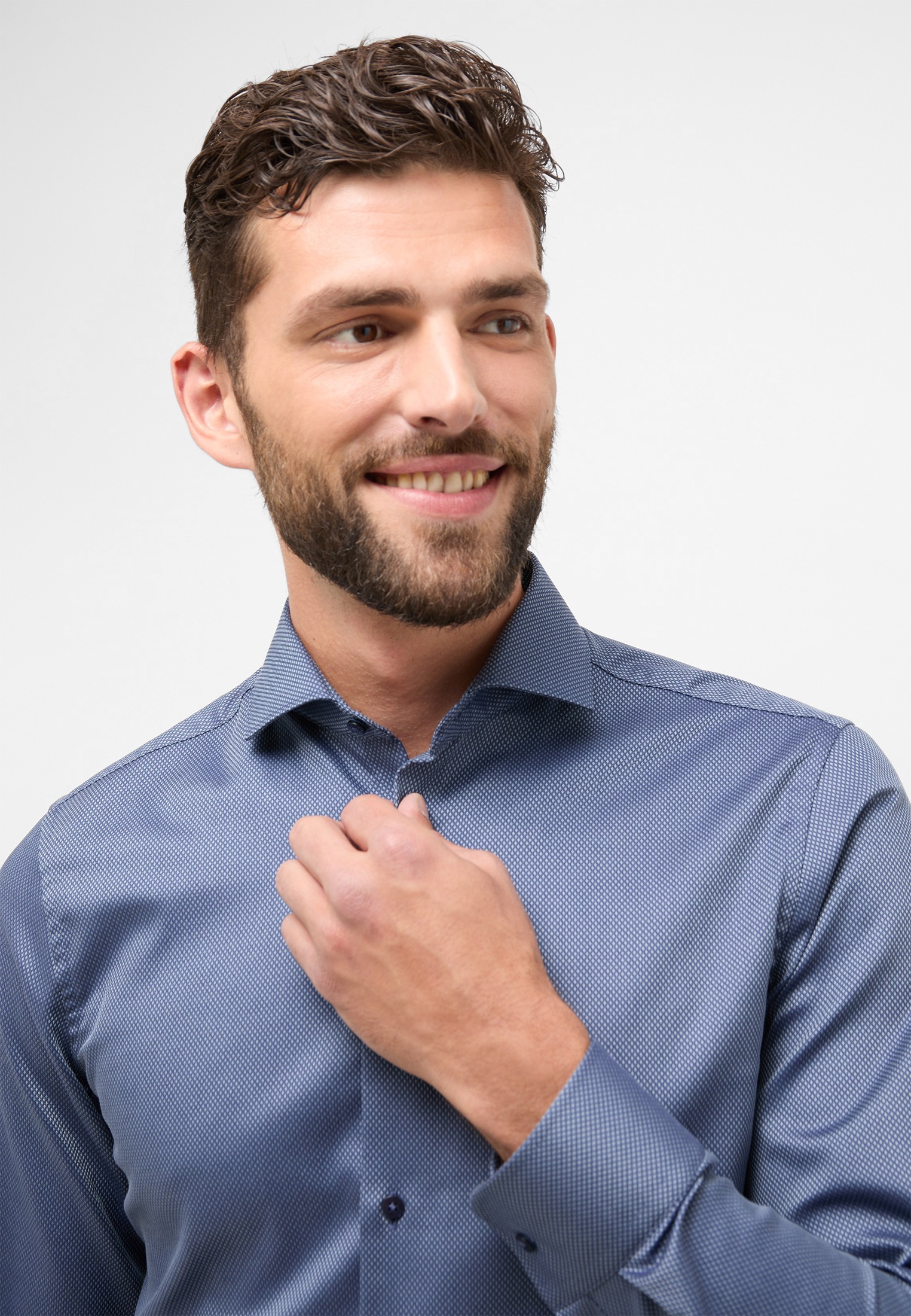 Eterna Langarmhemd »SLIM FIT«