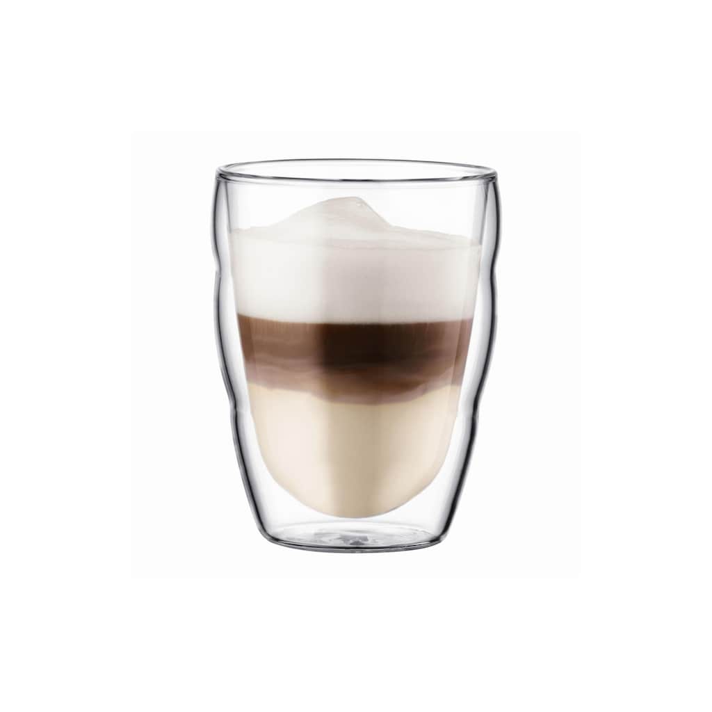 Bodum Espressoglas »Bodum Kaffeeglas Pilatus 44318 dl, 6«, (6 tlg.)