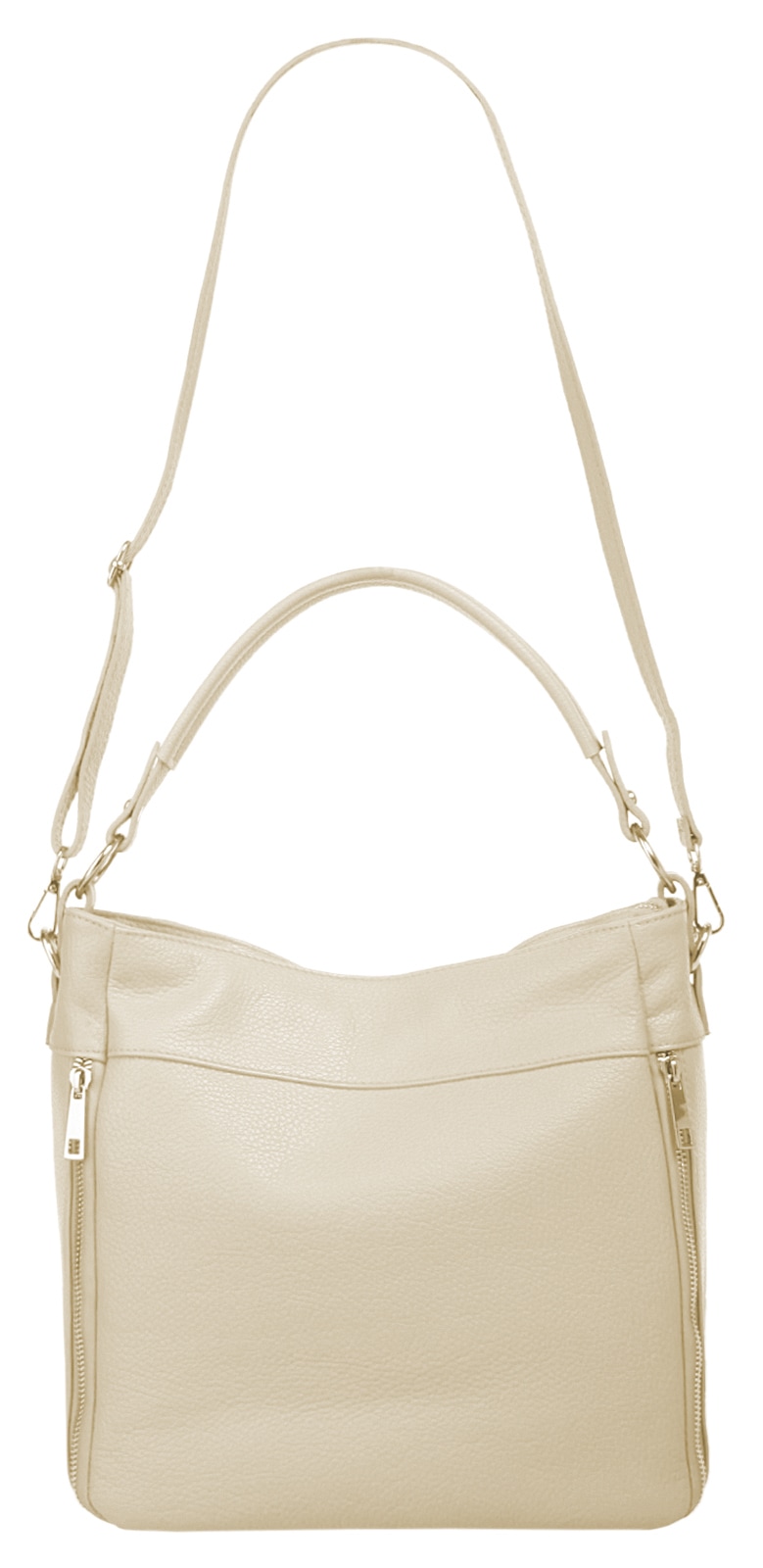 Cluty Sac à bandoulière echt Leder, Made in Italy