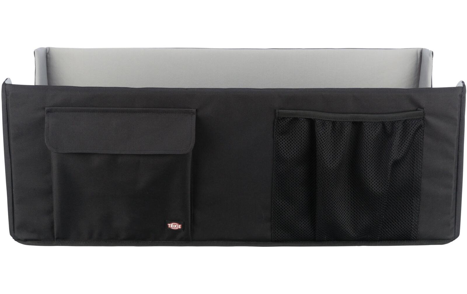 TRIXIE Hunde-Autositz »Doppelt, 80 × 28 × 39 cm, Schwarz/Grau«, Polyester