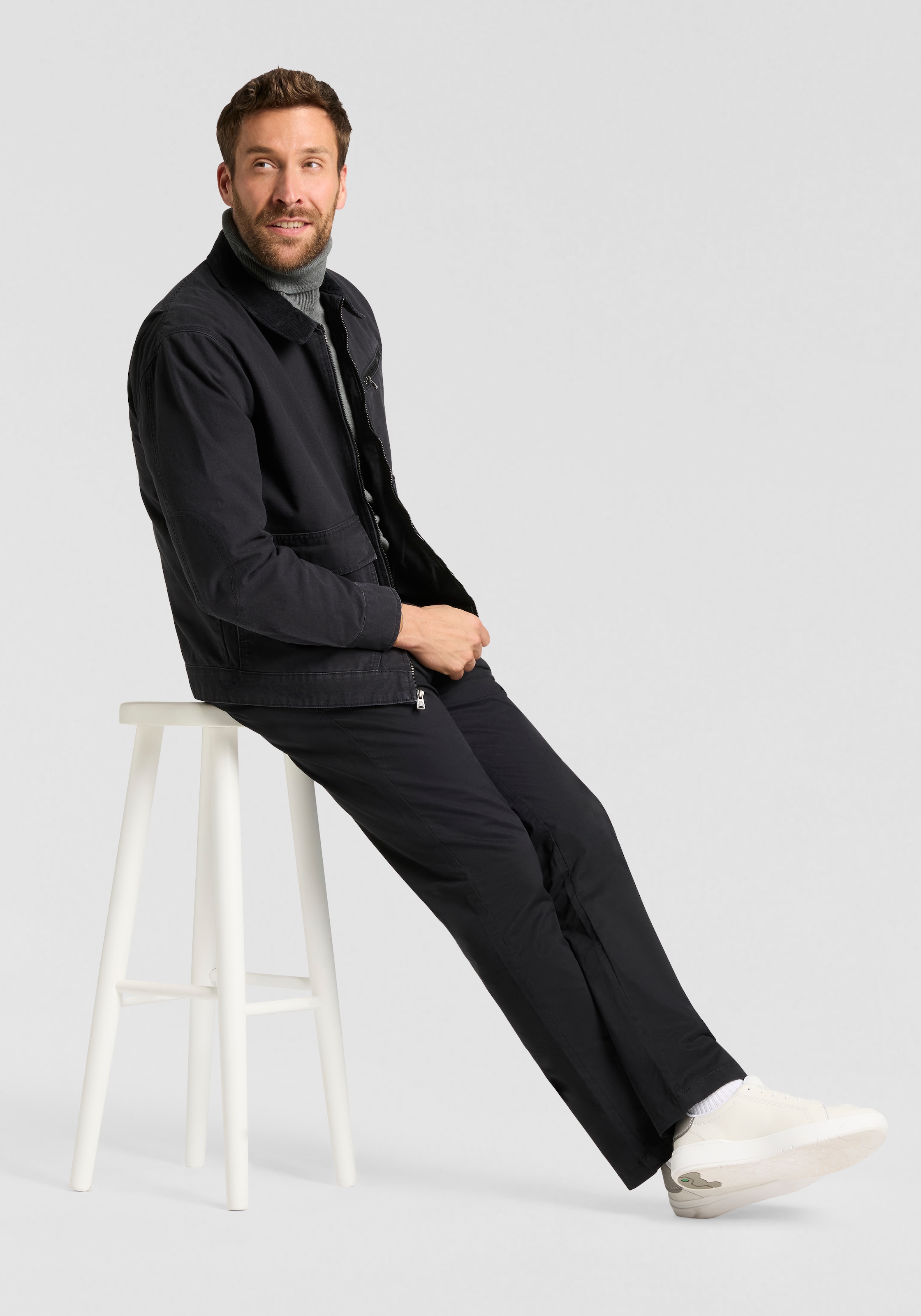 Timberland Veste courte »Strafford Washed Canvas Jacket« 1 cuis tlg. in grossen Grössen