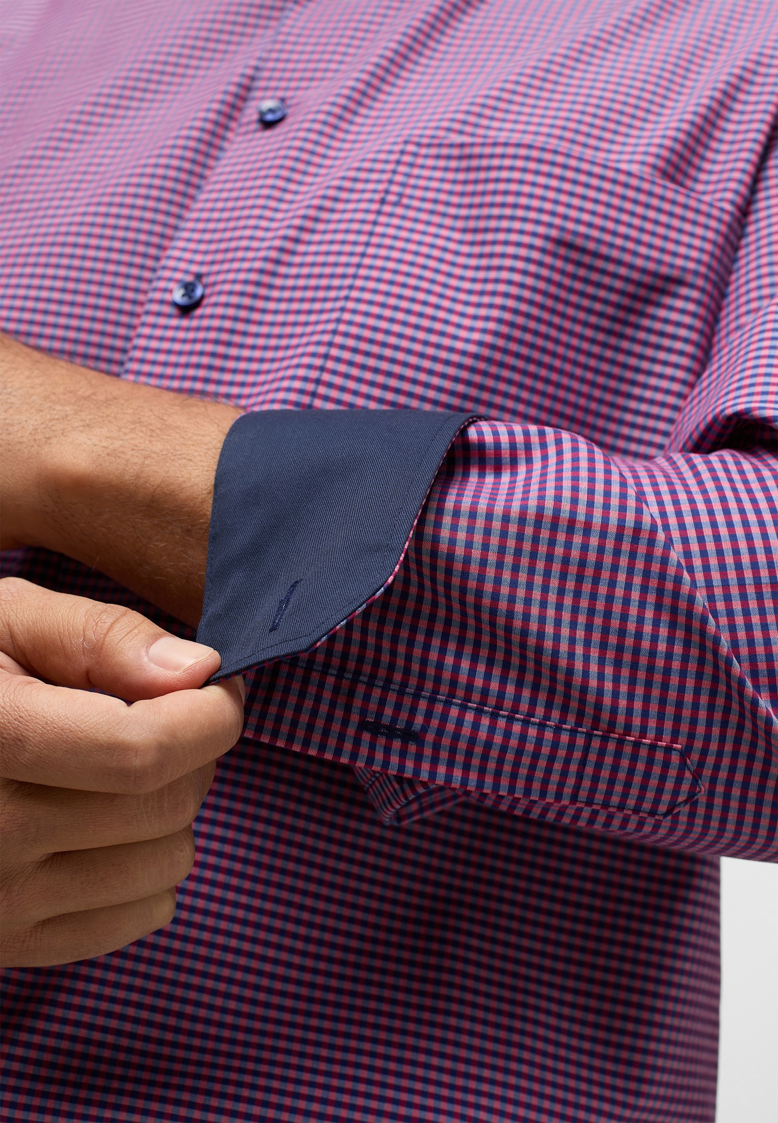 Eterna Langarmhemd »COMFORT FIT« NON IRON (bügelfrei)