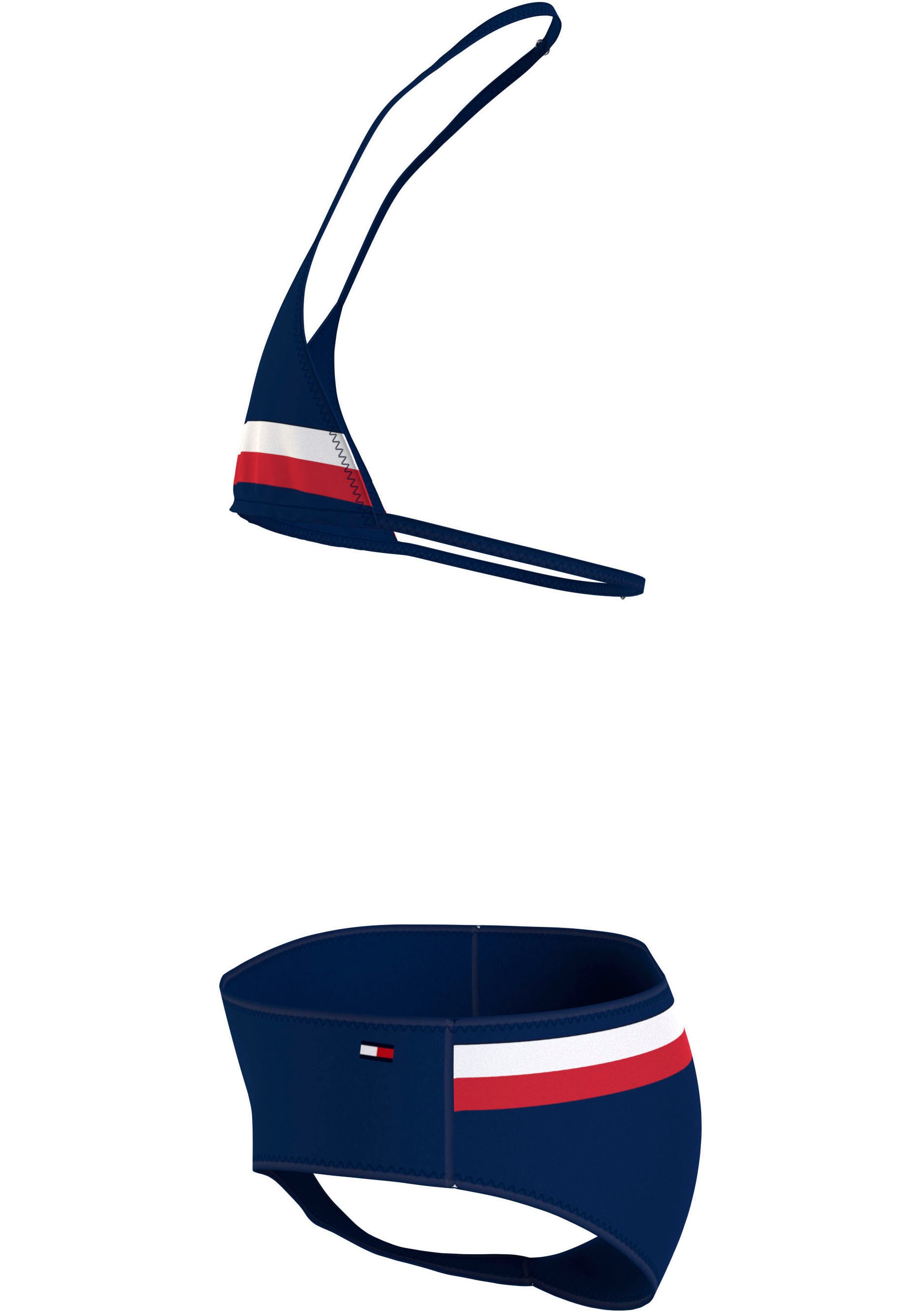 Tommy Hilfiger Swimwear Badeanzug »TRIANGLE SET«, (Set, 2 St.), für Schwimmen