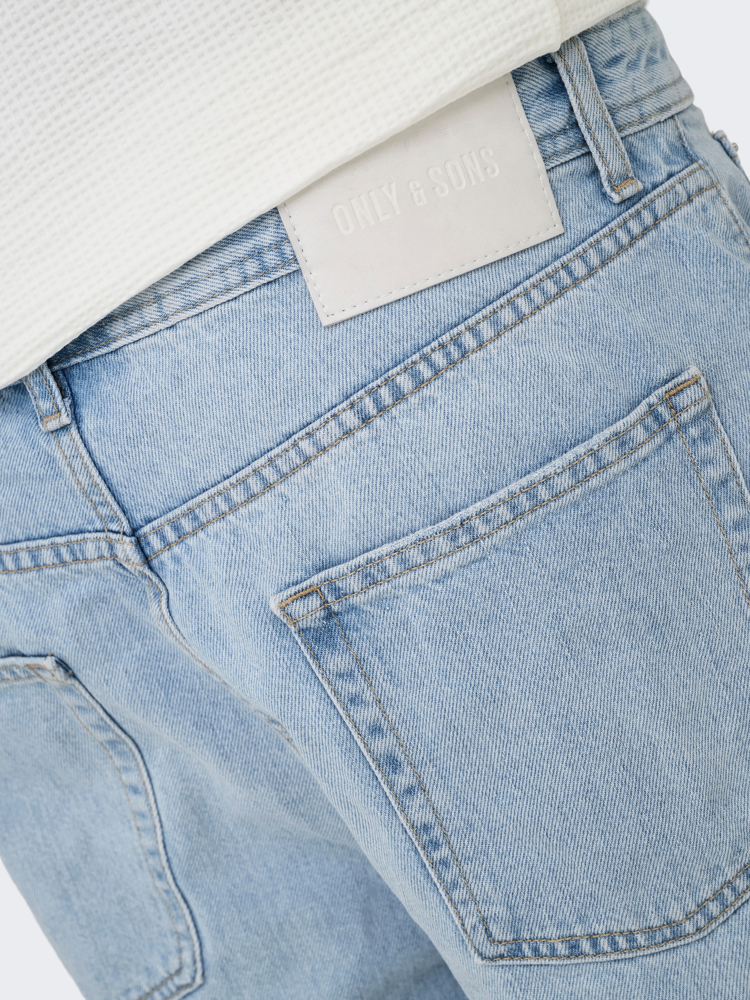 ONLY & SONS Short en jean »ONSFADE LB 3155 TAI DNM SHORTS NOOS« coton, coupe ample