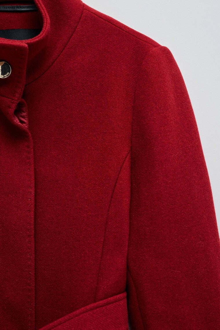 Salsa Walkjacke »Salsa Jeans Wollmantel The Reimagined Wool Coat«