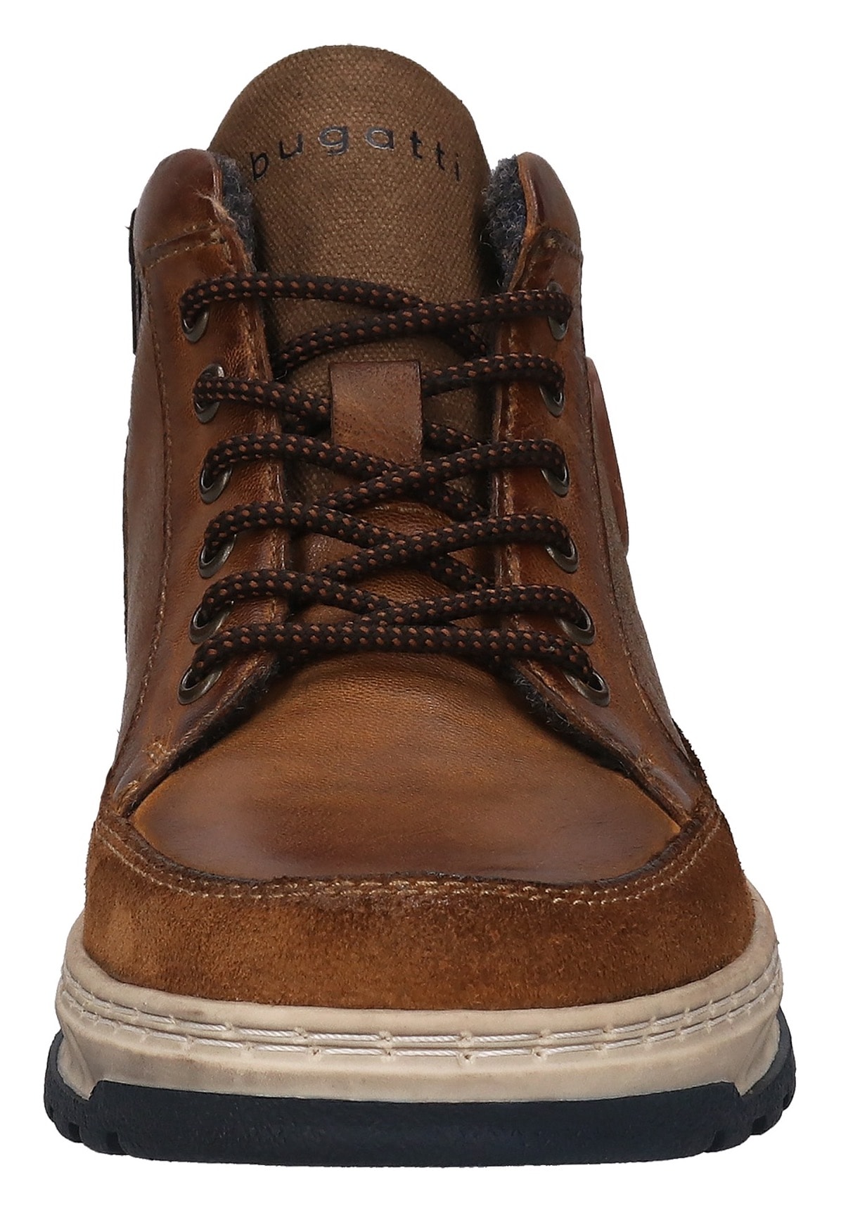 bugatti Schnürboots  High Top Sneaker, Stiefelette mit Innenreissverschluss