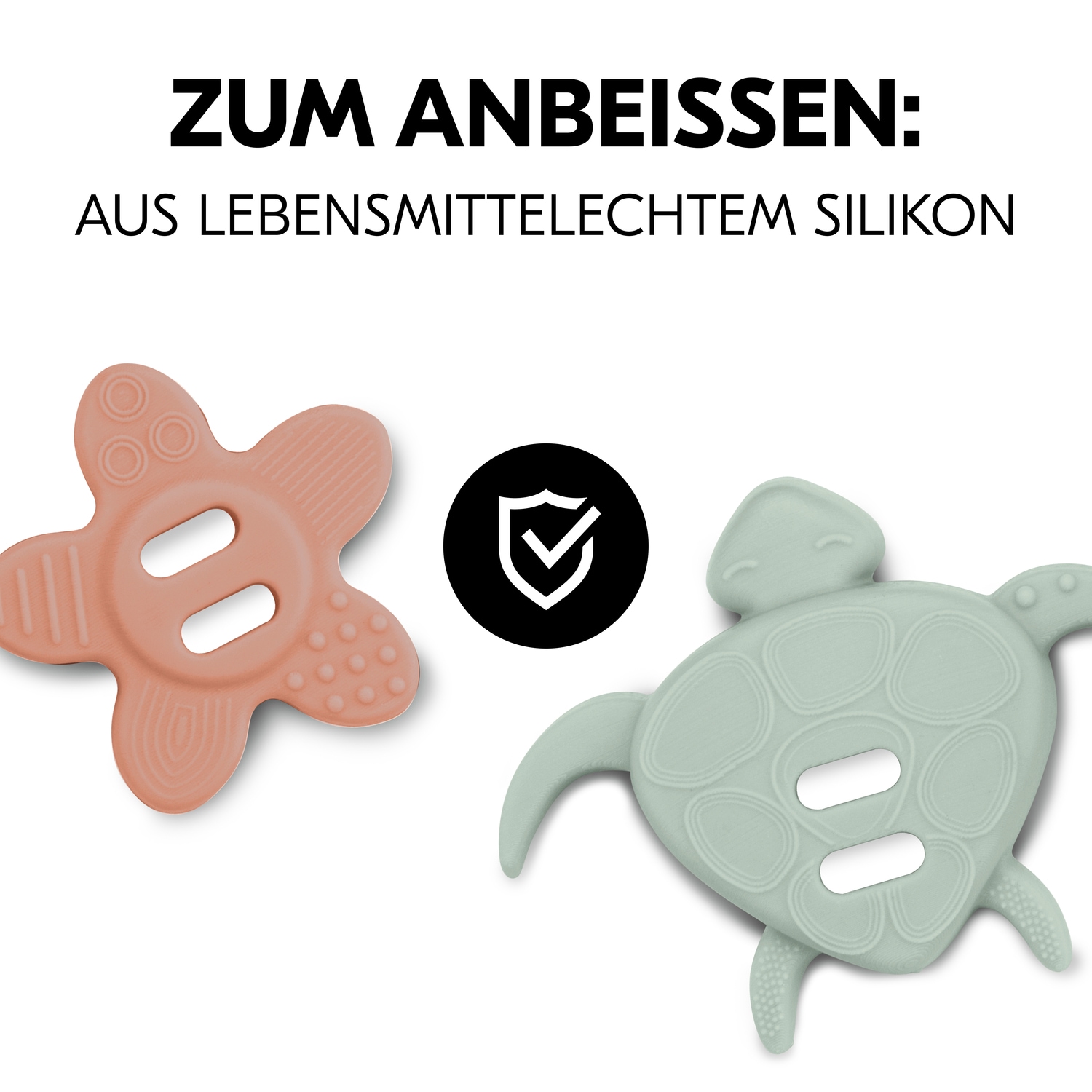Hauck Puzzle »Play Puzzling S, Turtle & Flower« aus Holz; für Hauck Play Tray