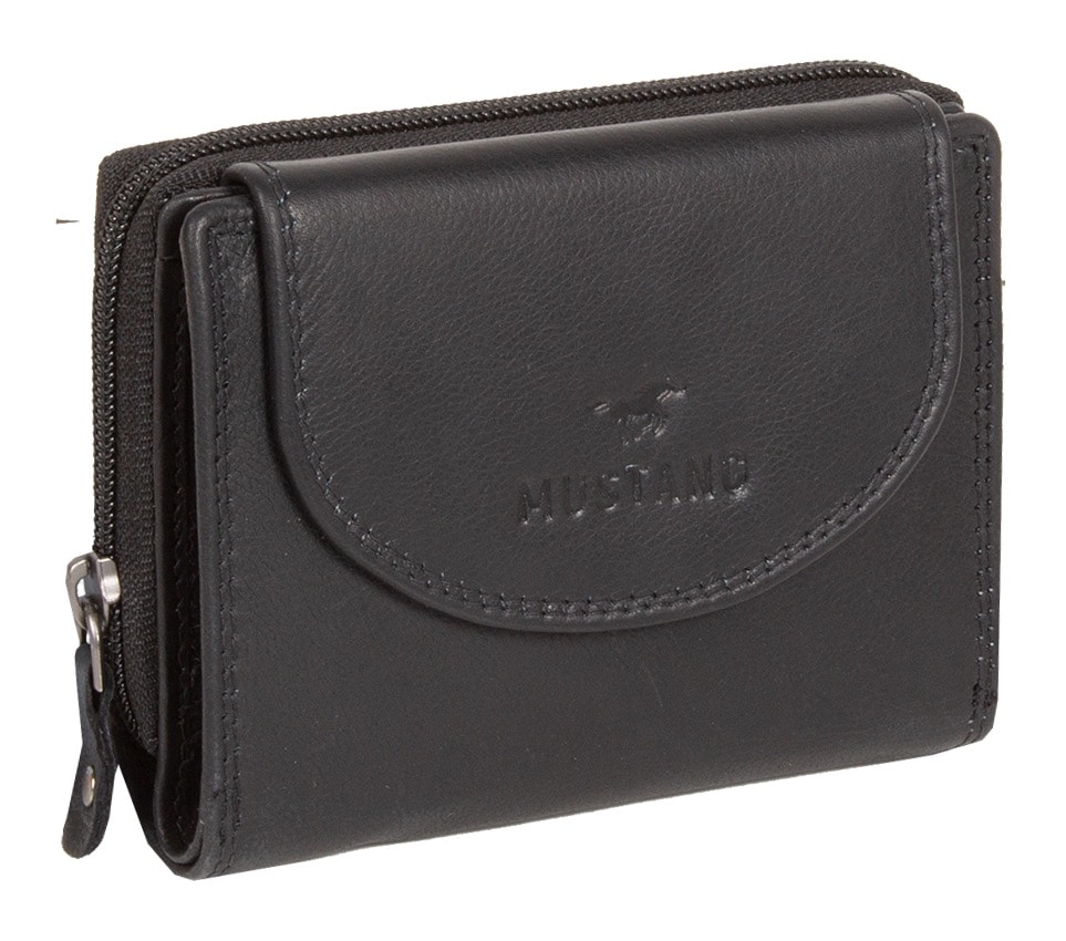 Image of MUSTANG Geldbörse »Udine leather wallet top opening«, im praktischen Format bei Ackermann Versand Schweiz