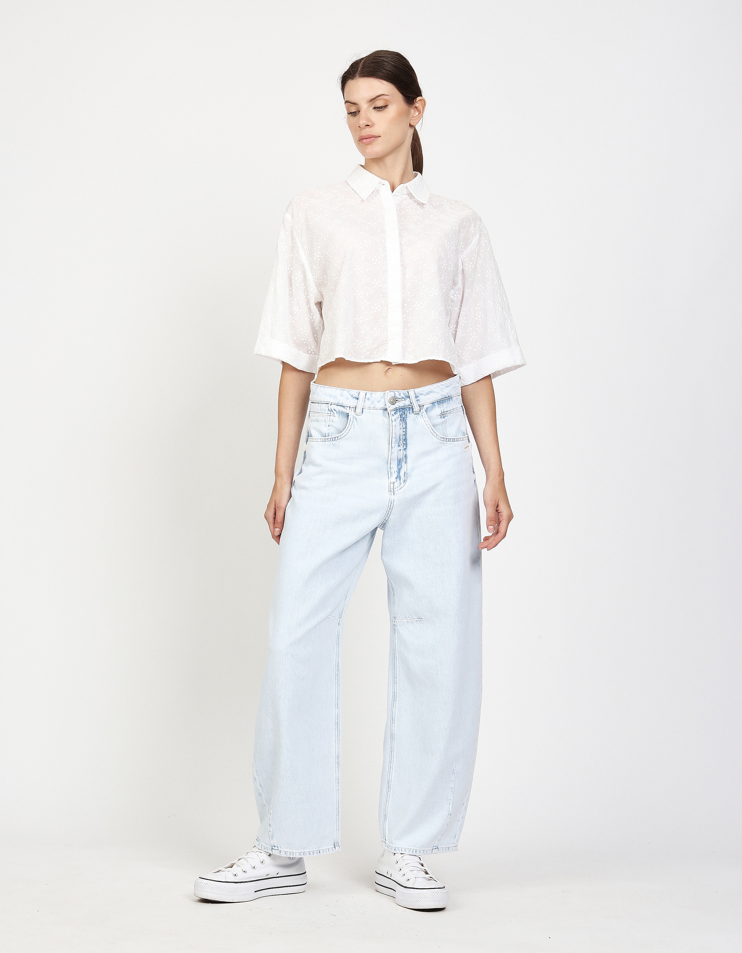 GANG 5-Pocket-Jeans »94SARINA« mit Abnähern an Knie und Saum