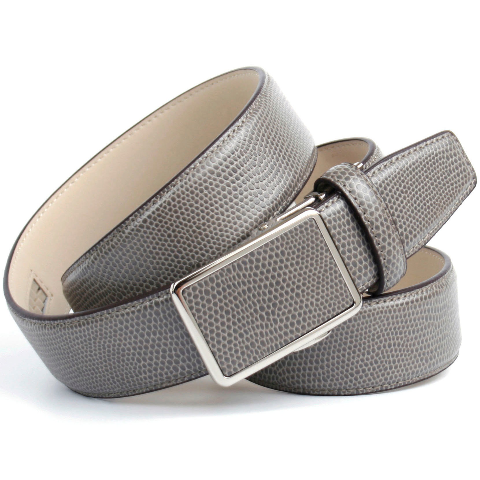 Image of Anthoni Crown Ledergürtel, in Warandesign, teilbezogene Schliesse bei Ackermann Versand Schweiz